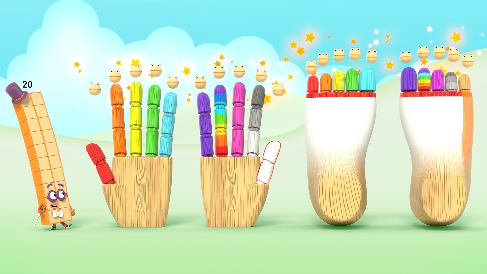 Numberblocks background