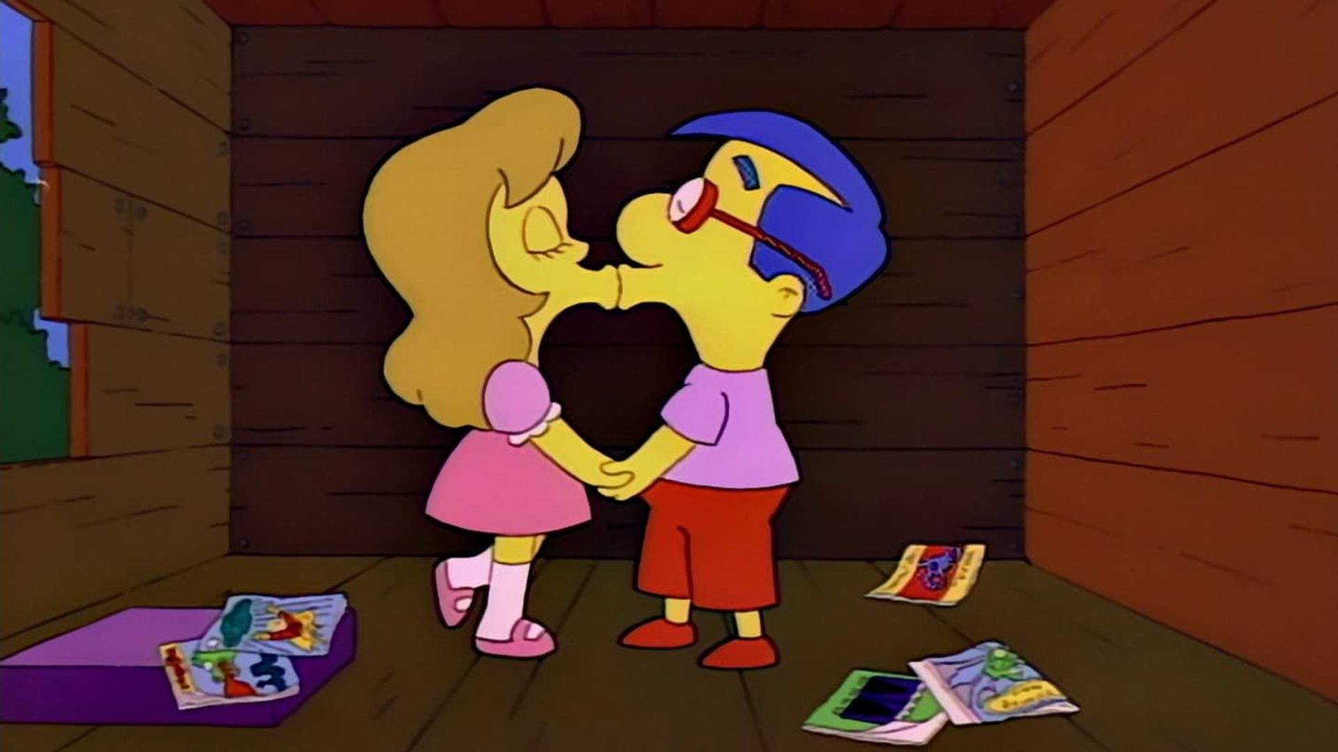 The Simpsons background