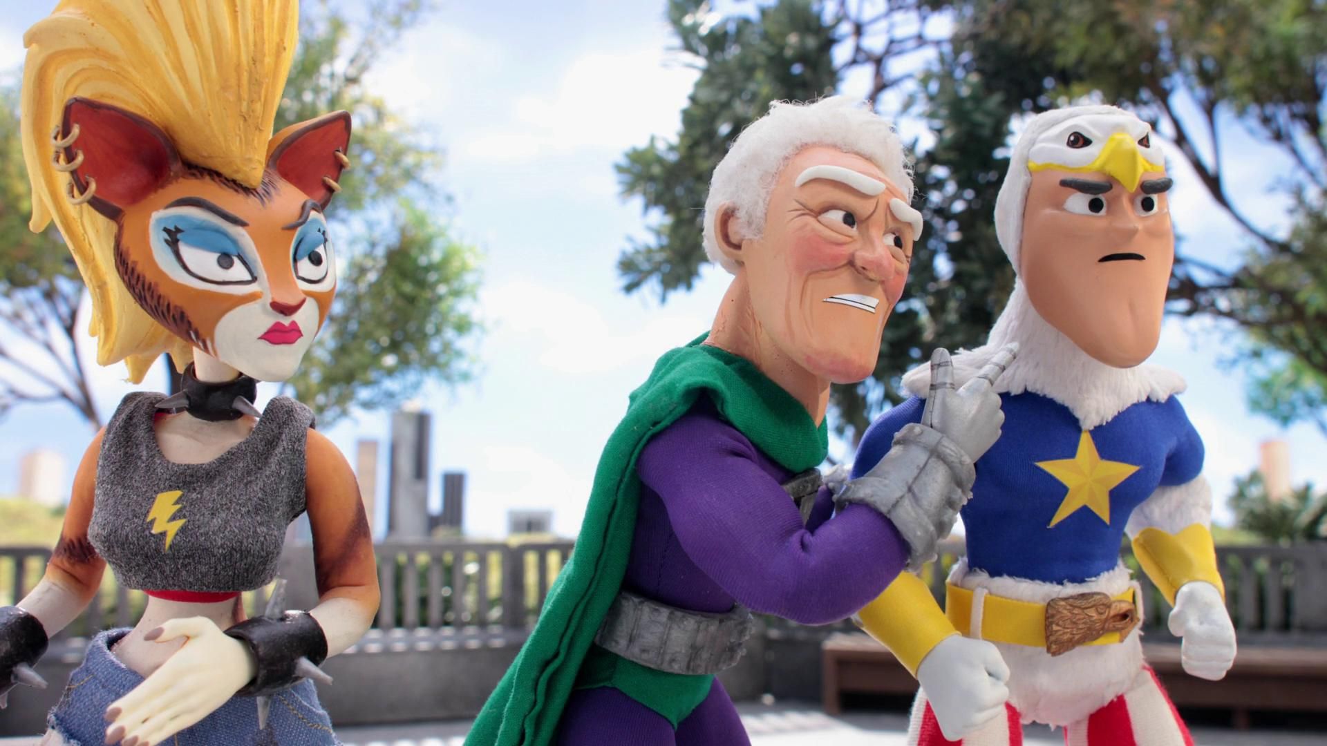 SuperMansion background