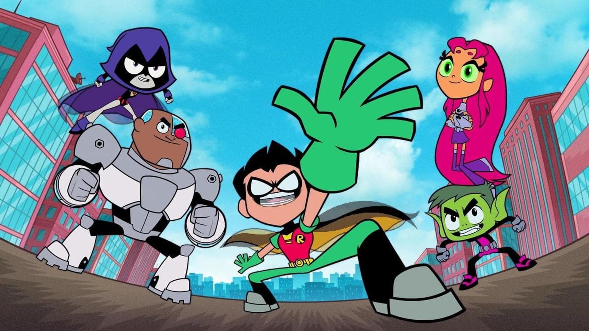 Teen Titans Go! background