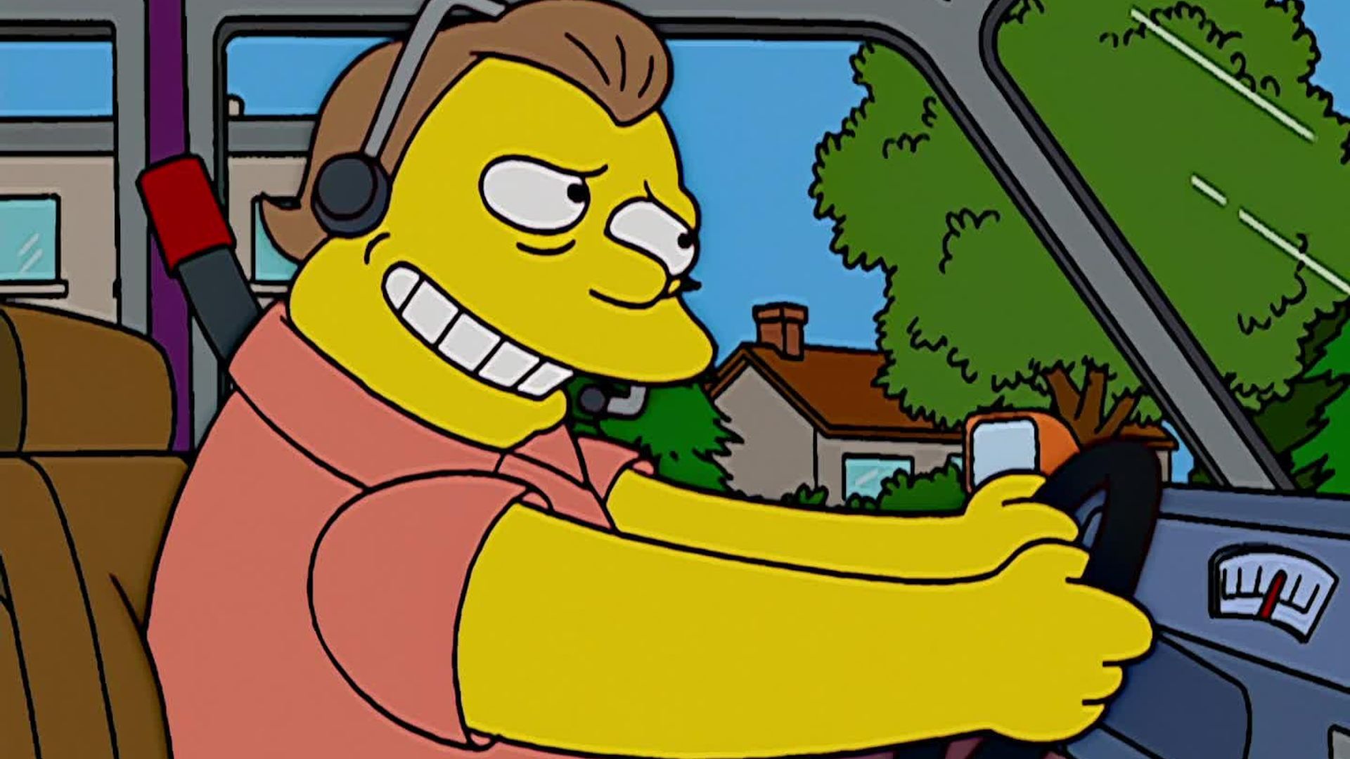 The Simpsons background