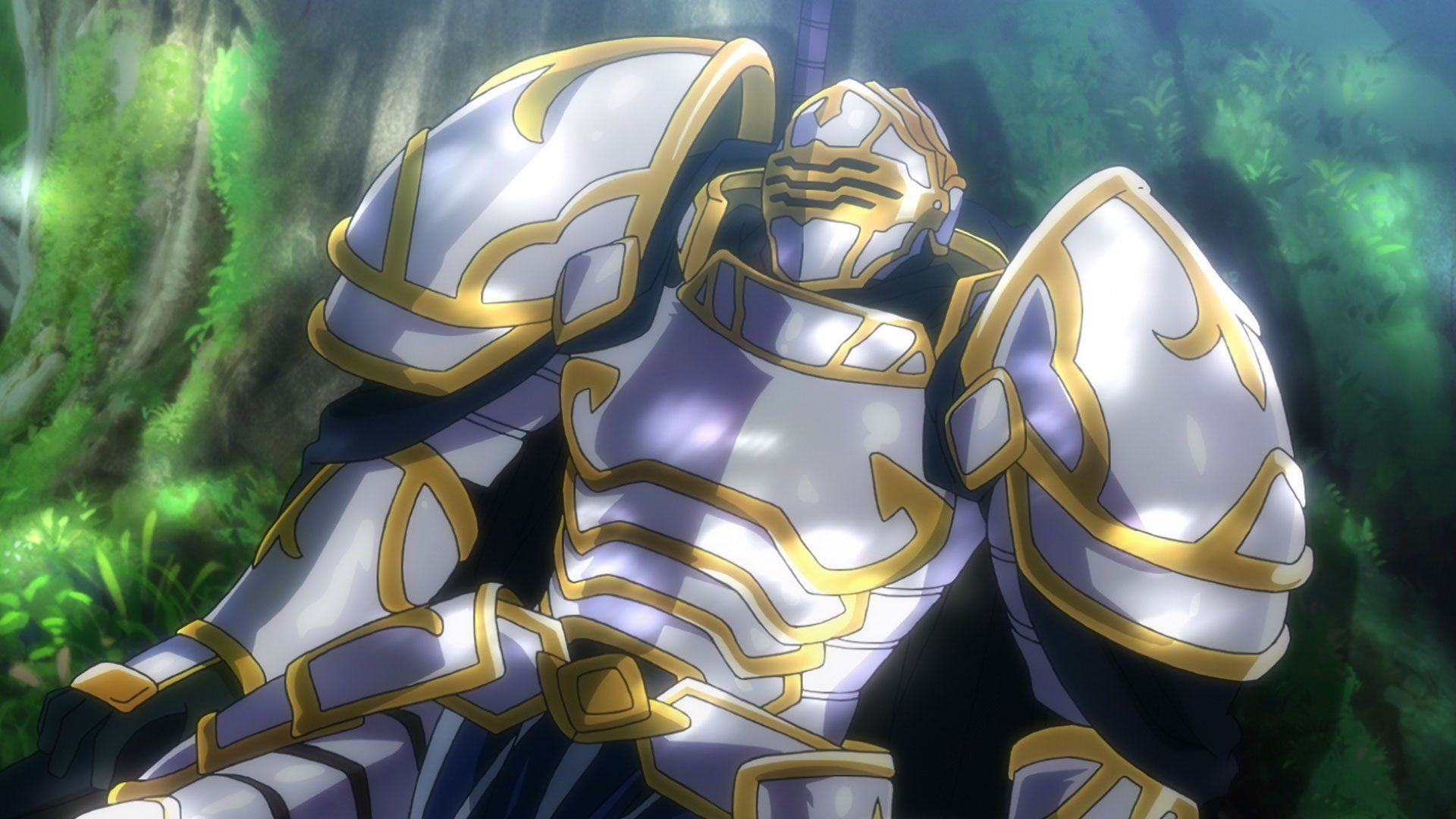 Skeleton Knight in Another World background