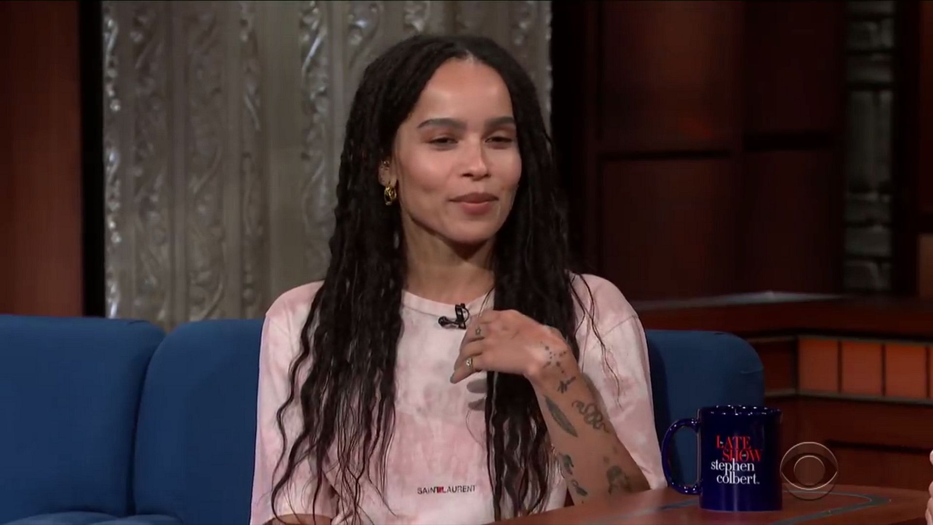 The Late Show with Stephen Colbert background