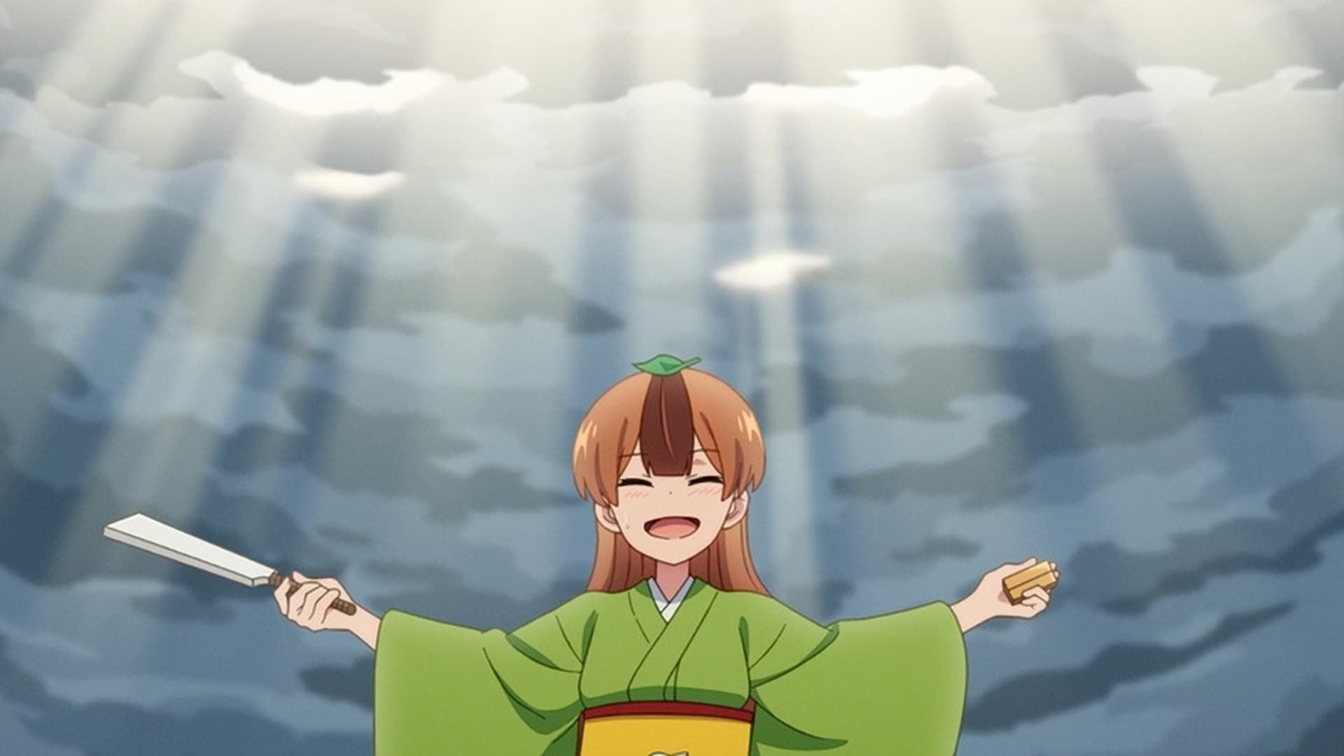 Uchi no Shishou wa Shippo ga Nai background