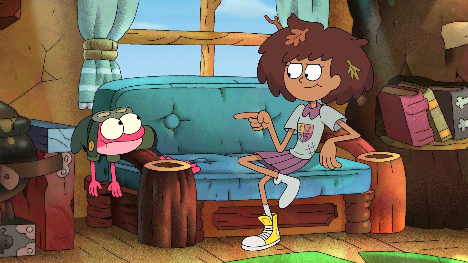 Amphibia background
