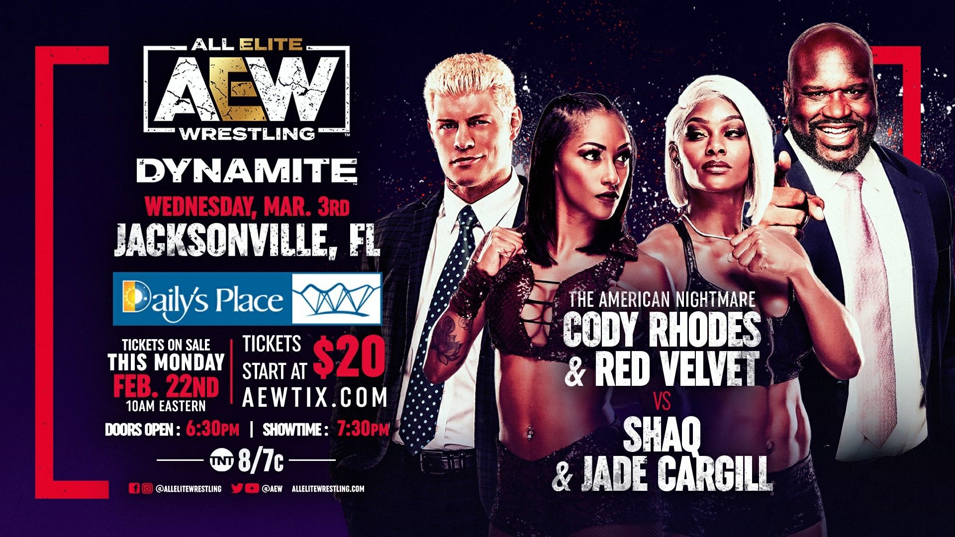 All Elite Wrestling: Dynamite background
