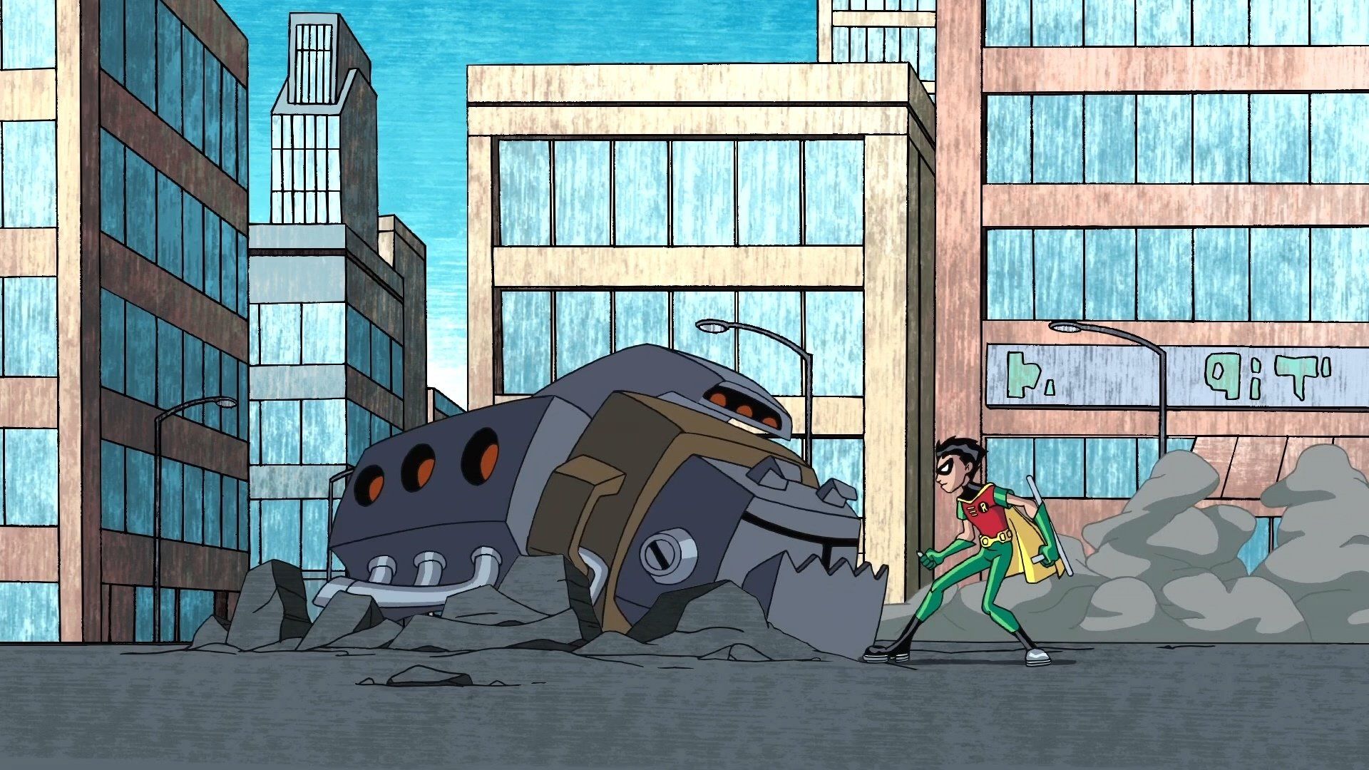 Teen Titans background
