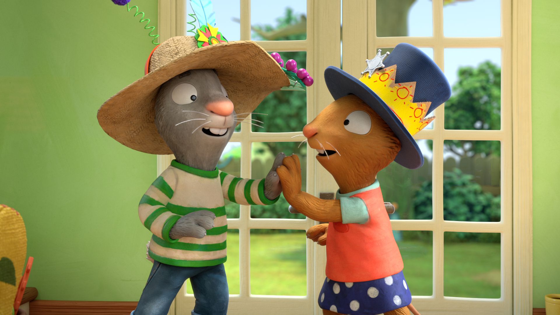 Pip and Posy background