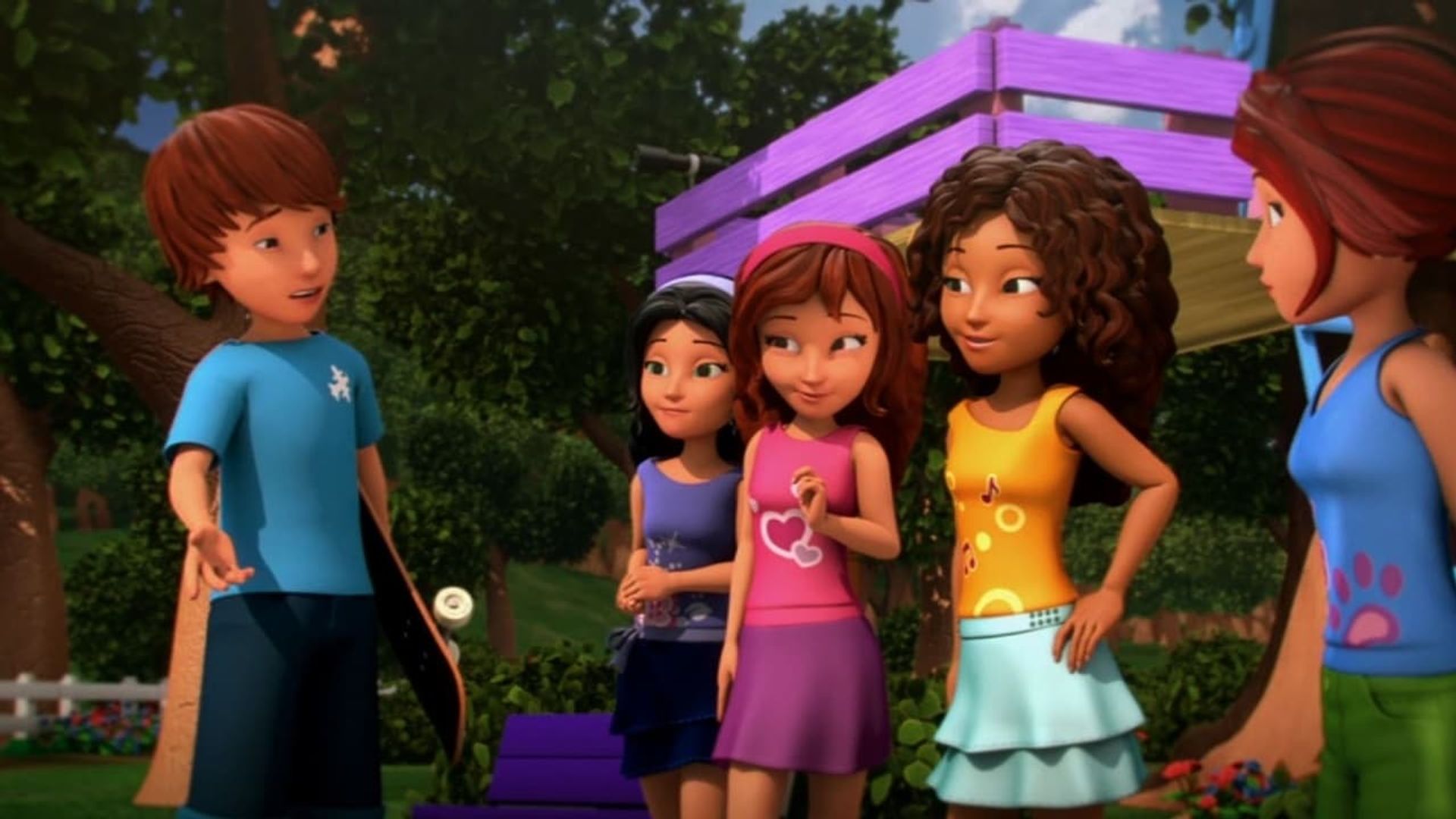 Lego Friends background
