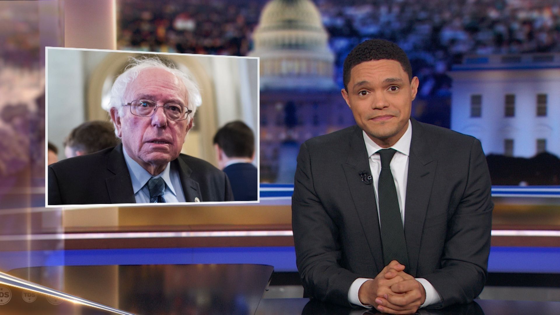 The Daily Show background