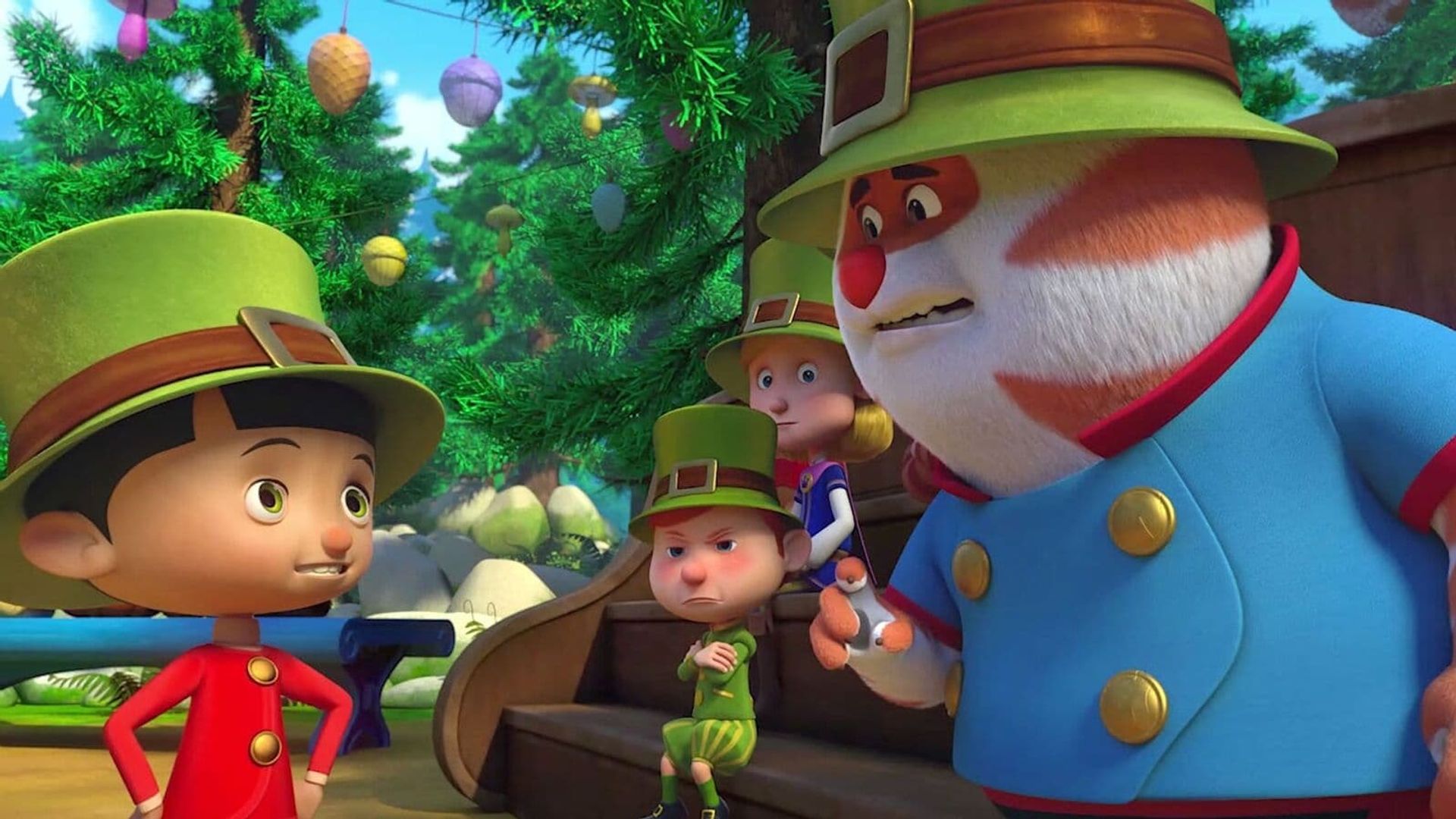 The Enchanted Village of Pinocchio background
