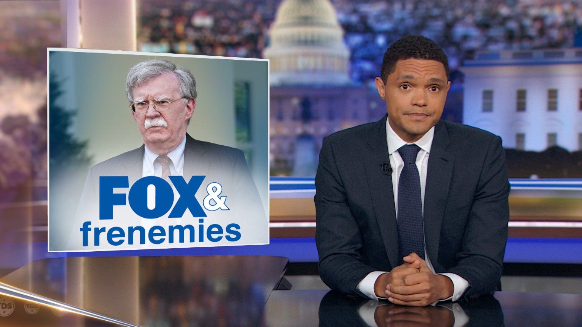 The Daily Show background