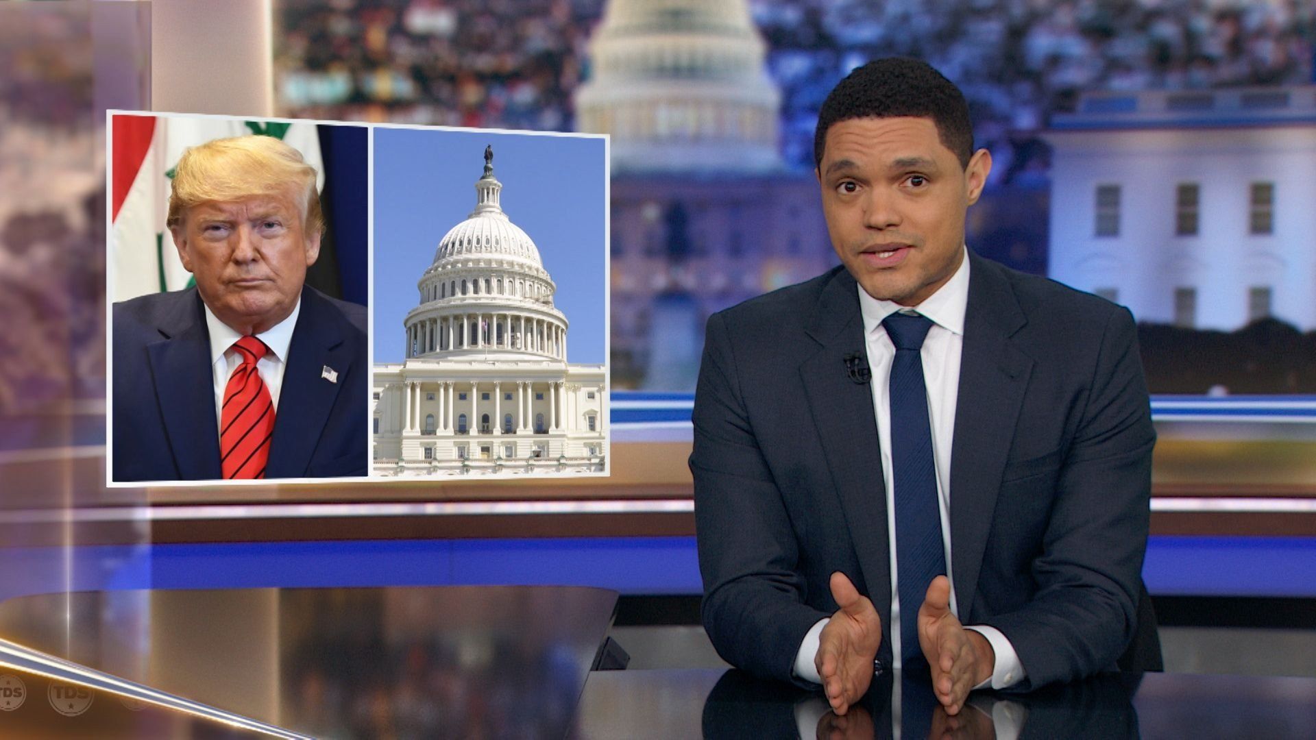 The Daily Show background