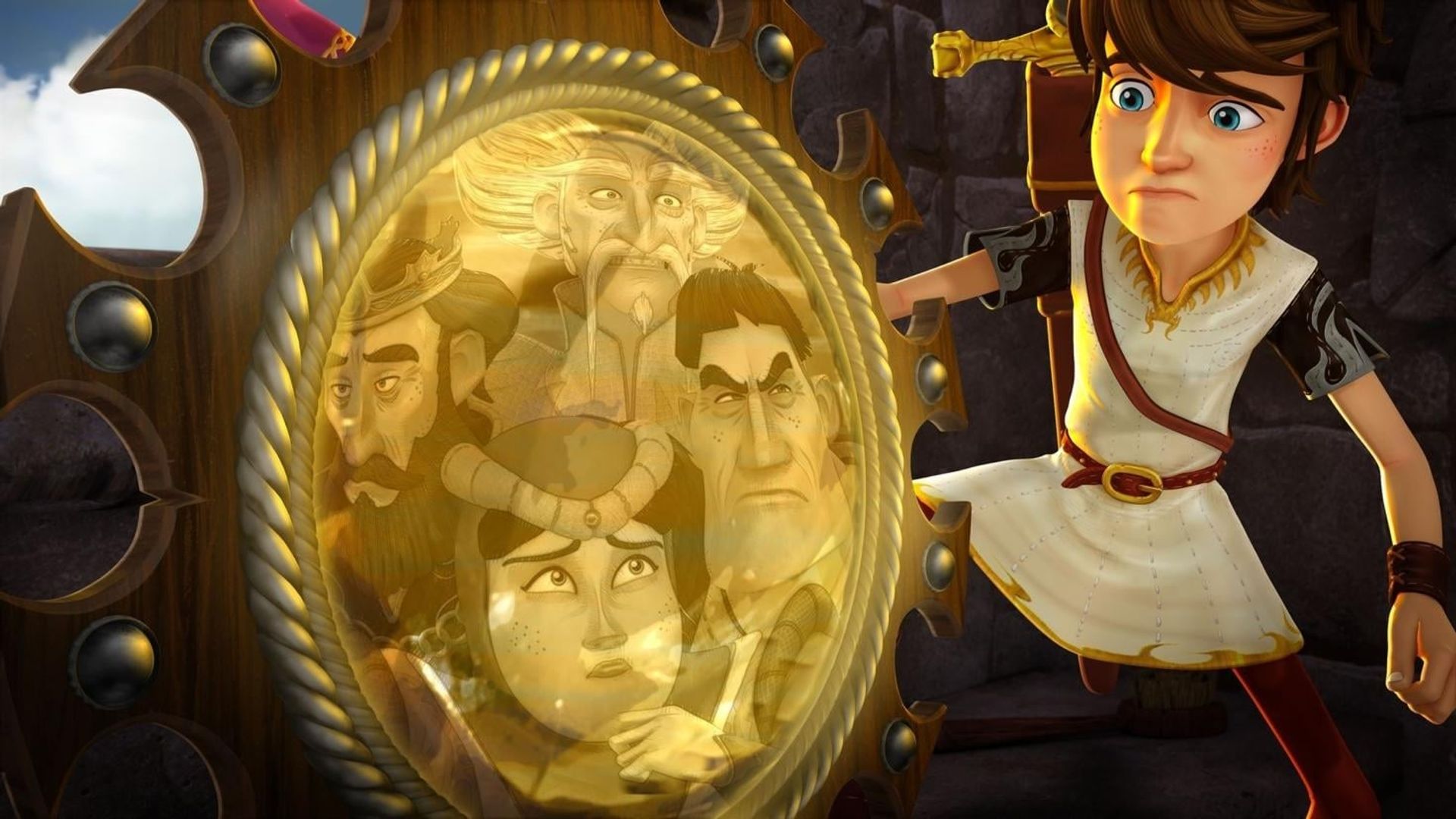Arthur et les enfants de la Table Ronde background