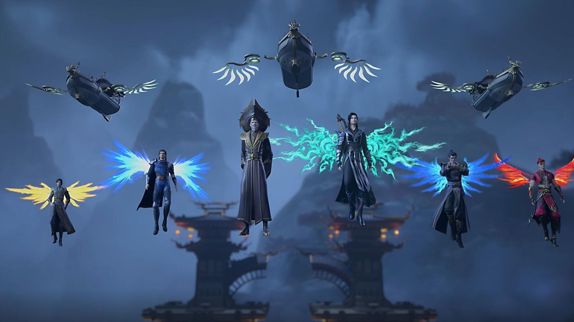 Battle Through the Heavens background
