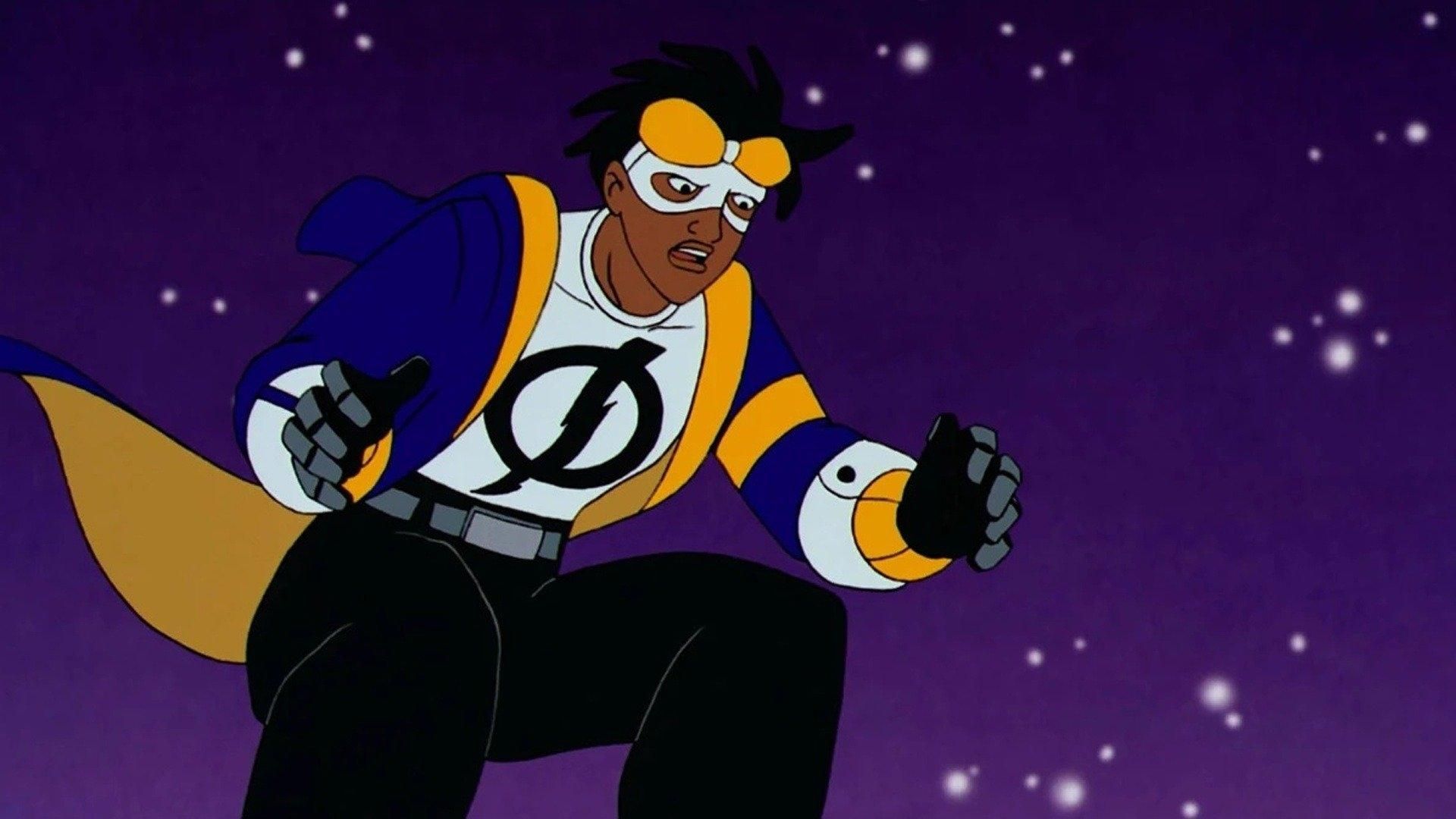 Static Shock background