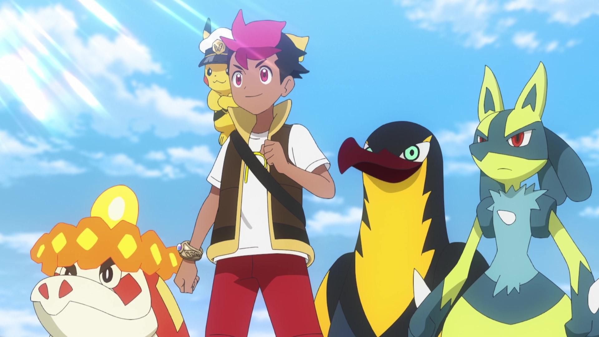 Pokémon Horizons background