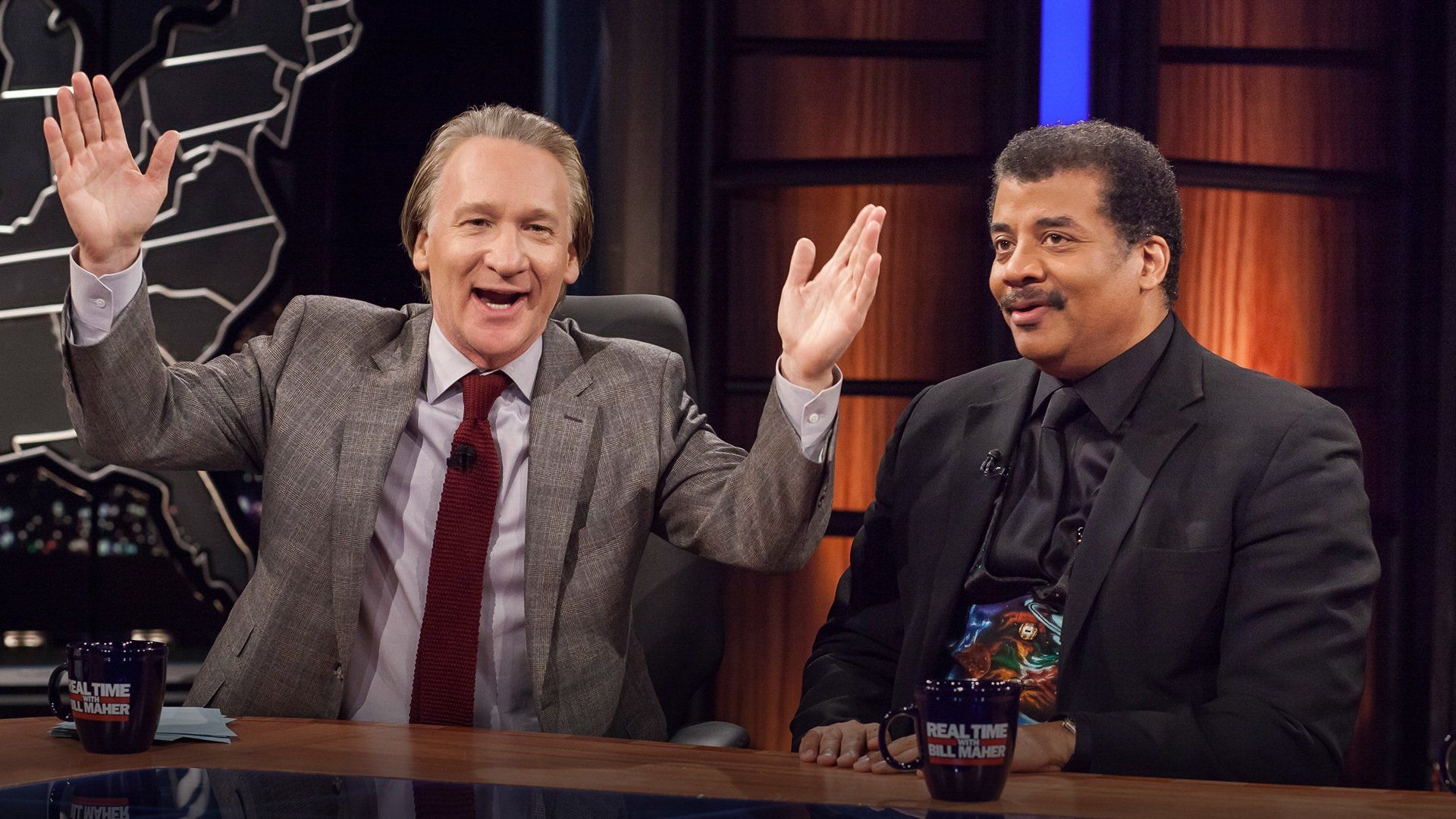 Real Time with Bill Maher background