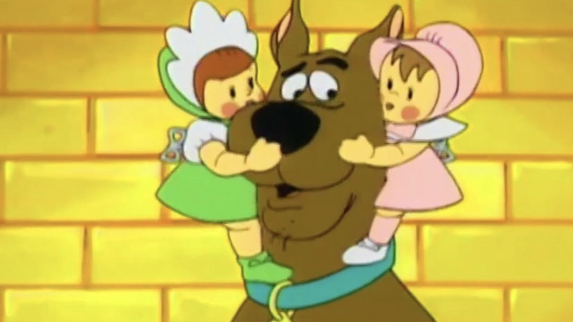 The New Scooby and Scrappy-Doo Show background