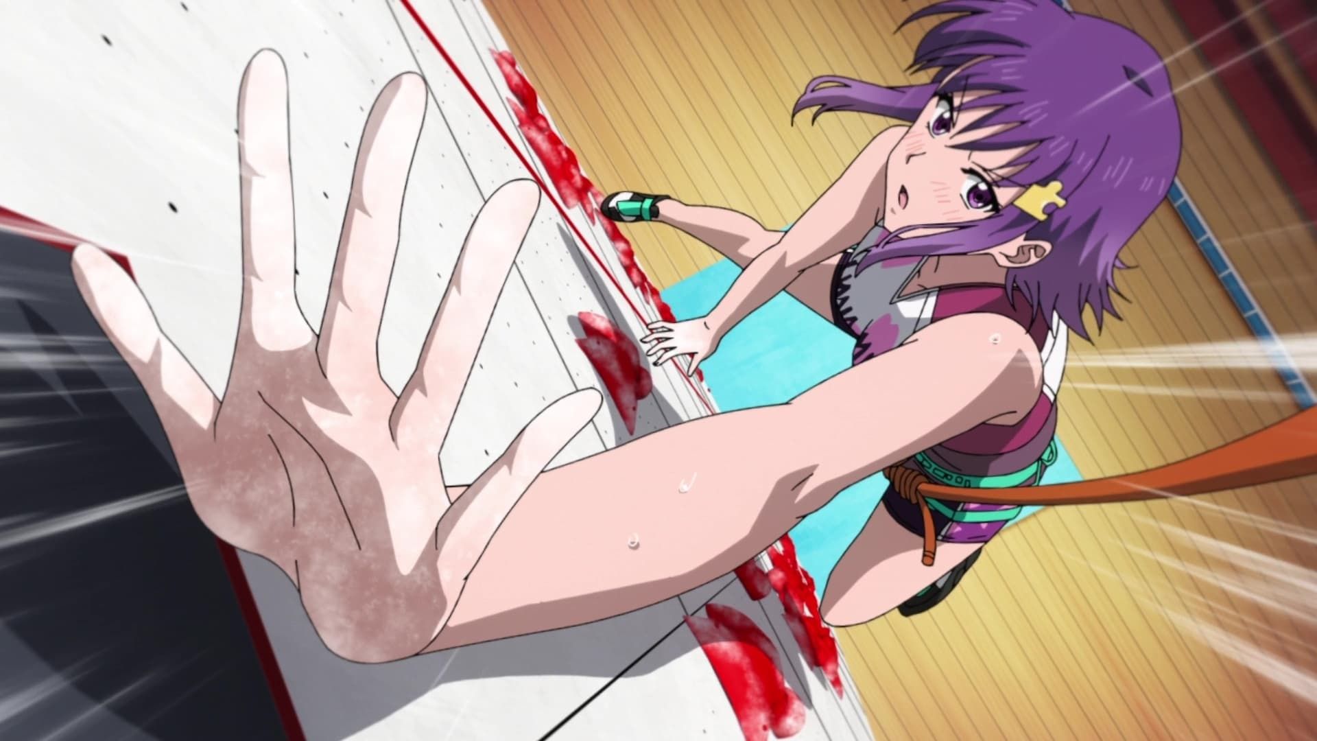Iwa Kakeru! Sport Climbing Girls background