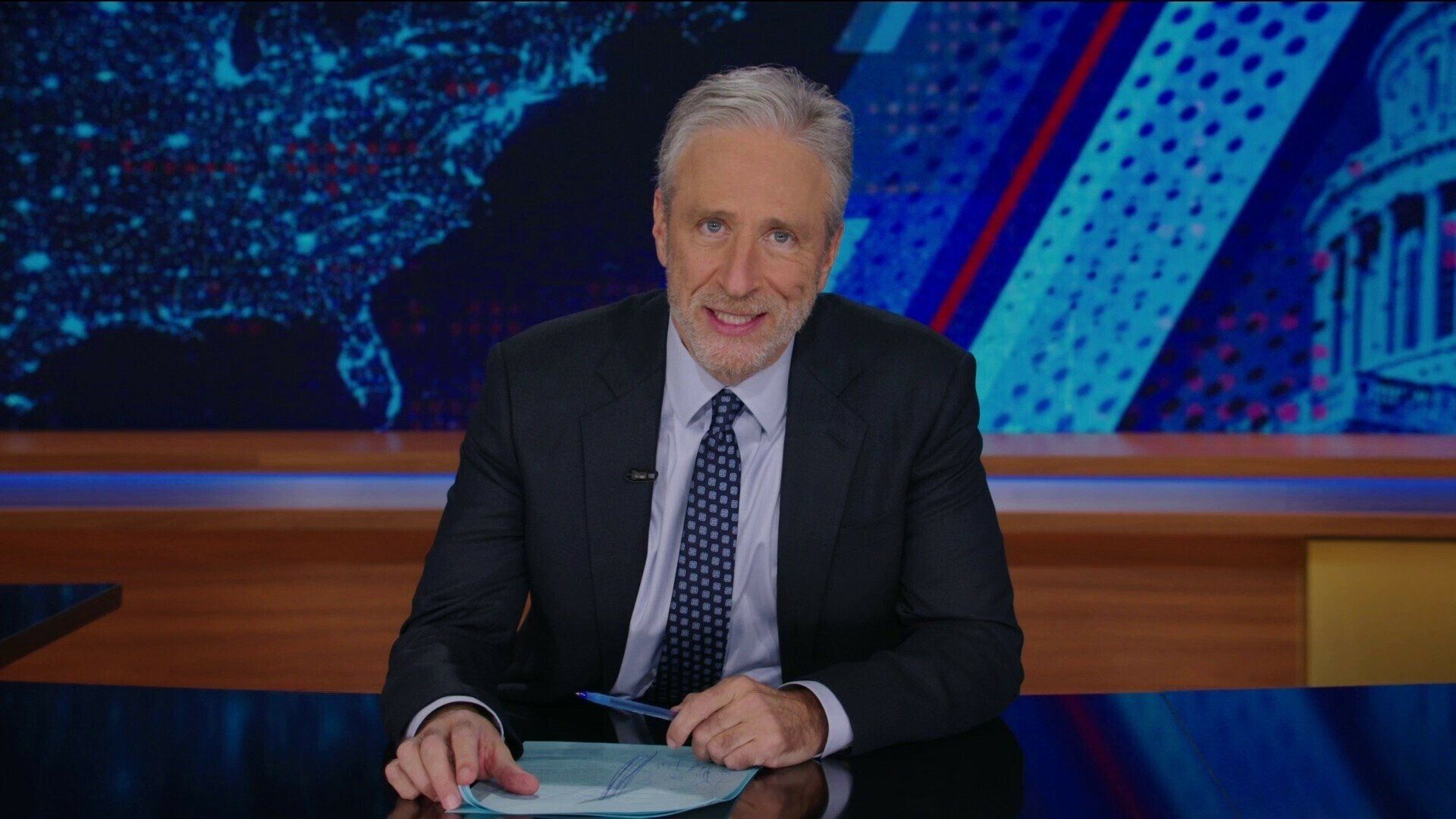 The Daily Show background