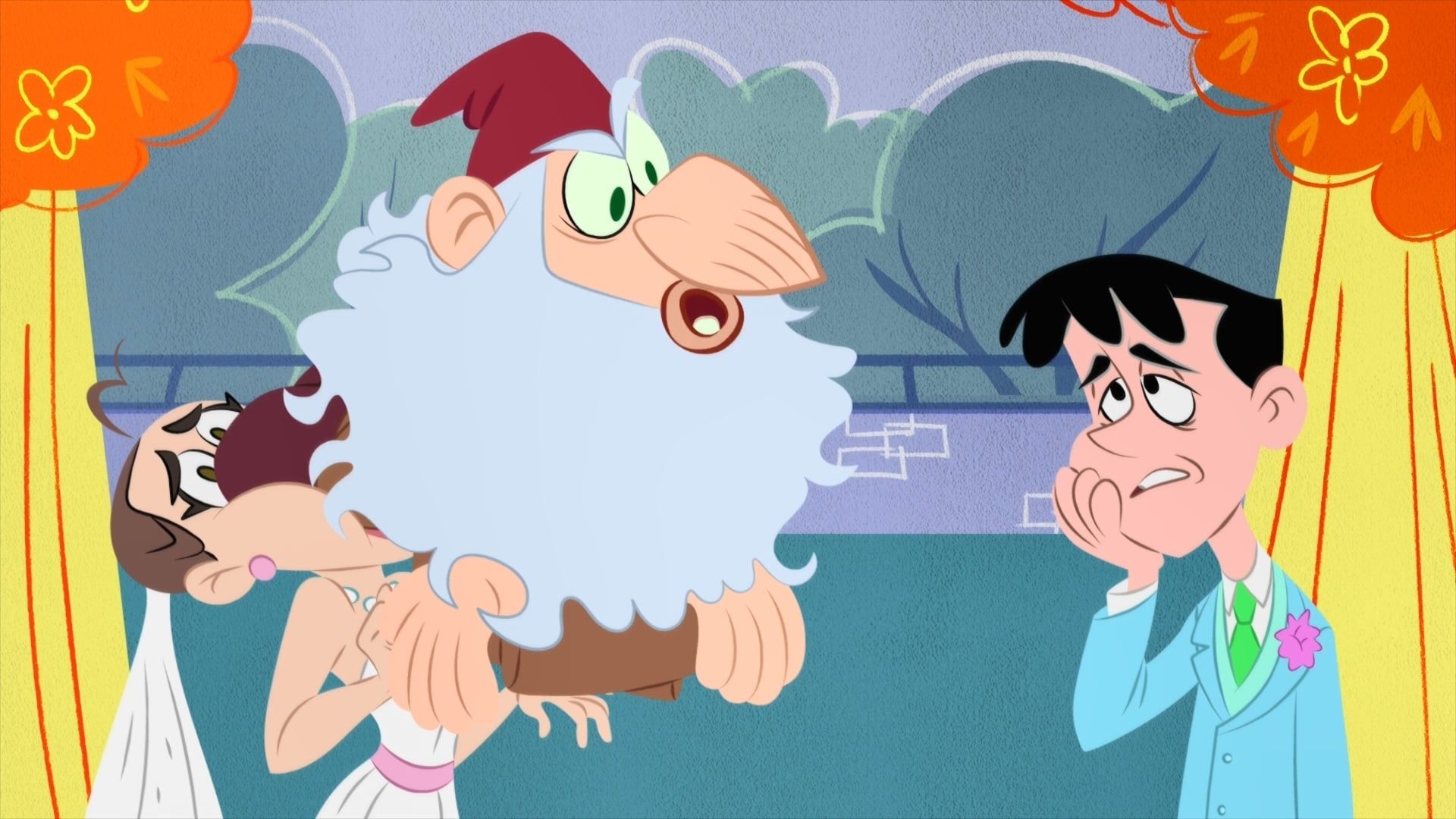Animaniacs background