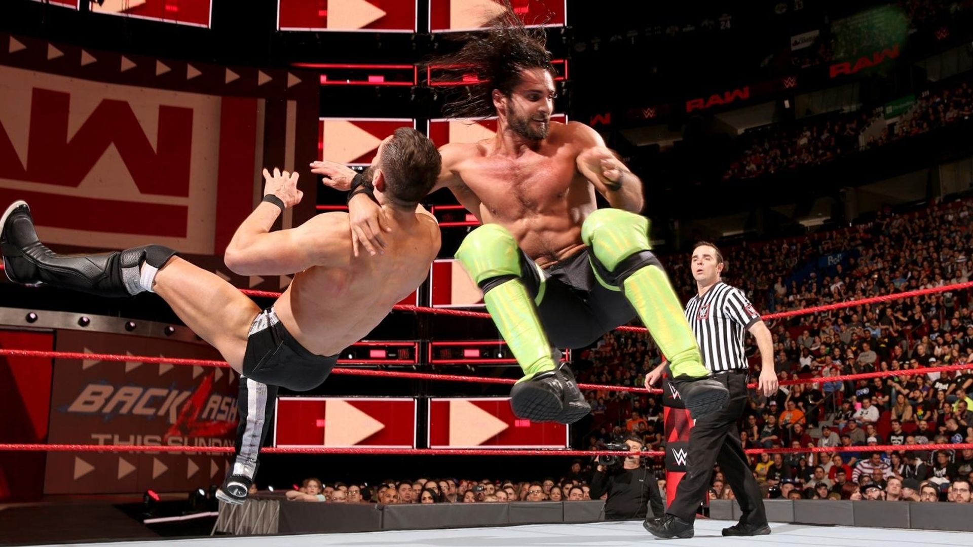 WWE Raw background