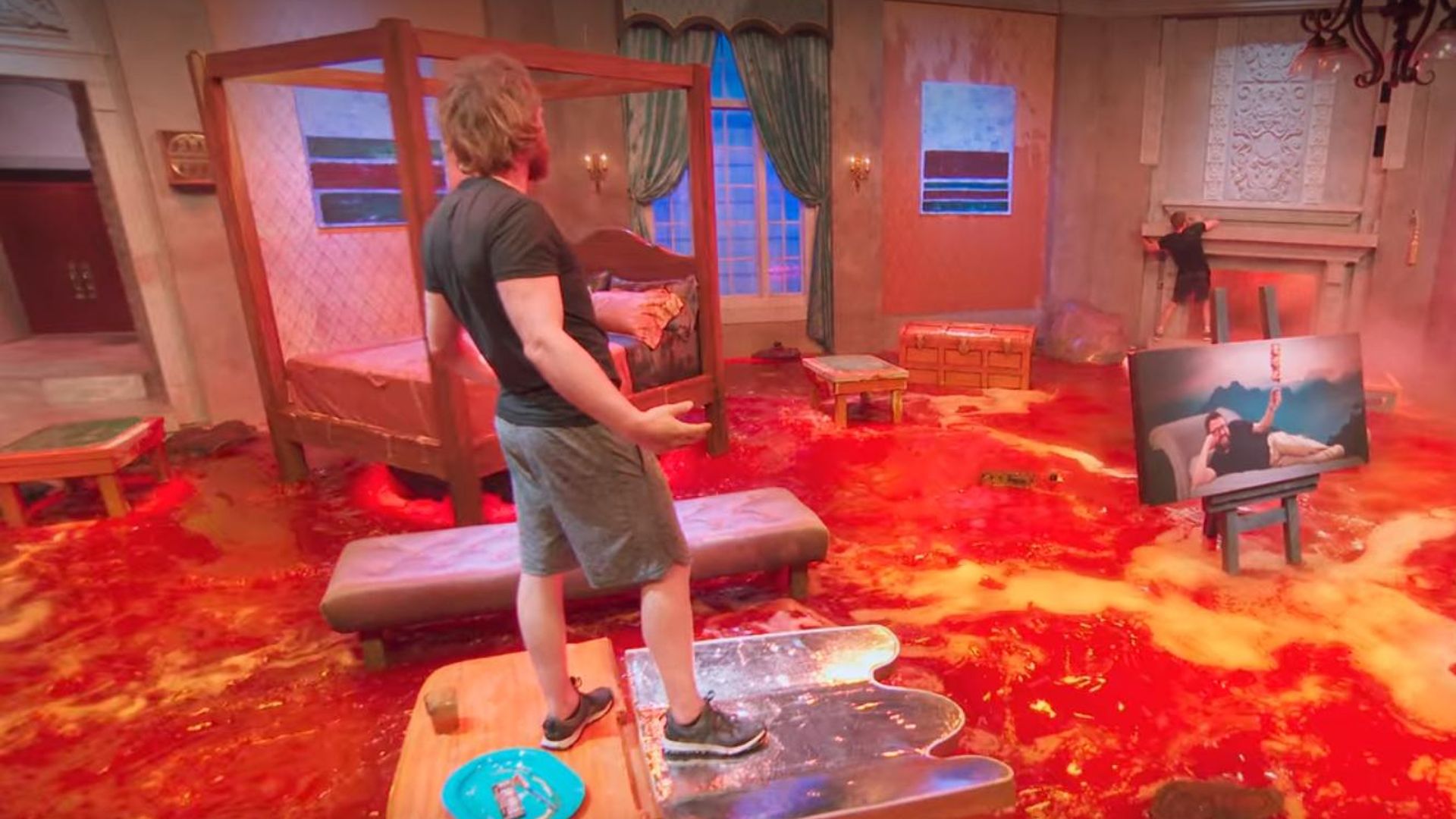 Floor Is Lava background