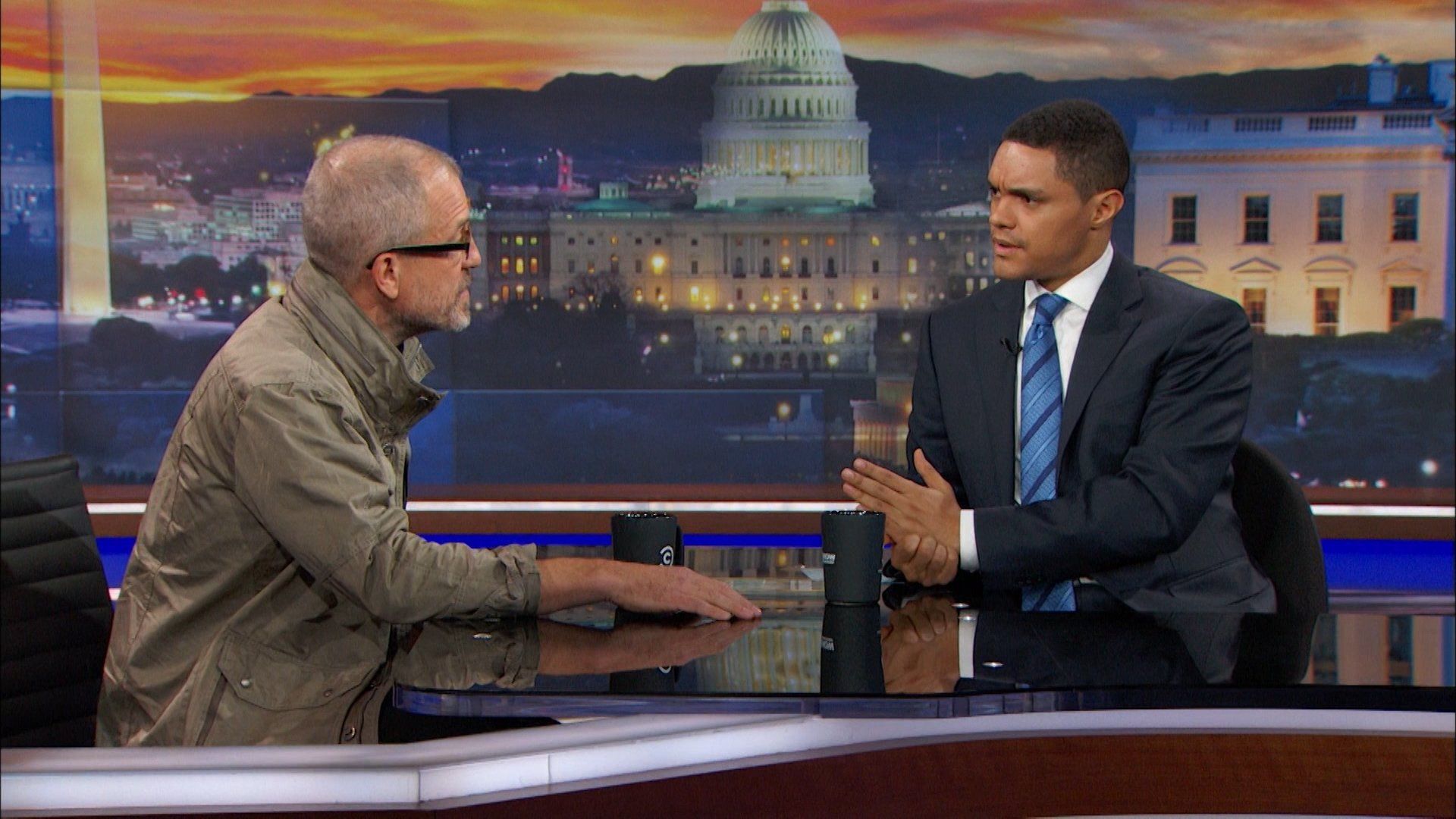 The Daily Show background