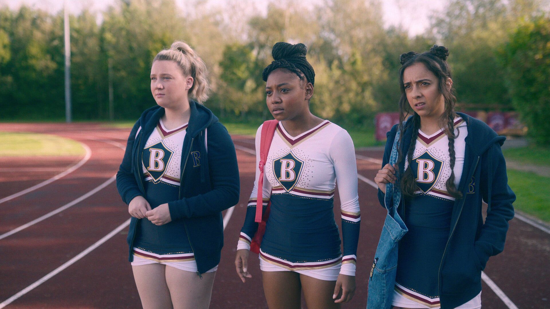 Rebel Cheer Squad - A Get Even Series background