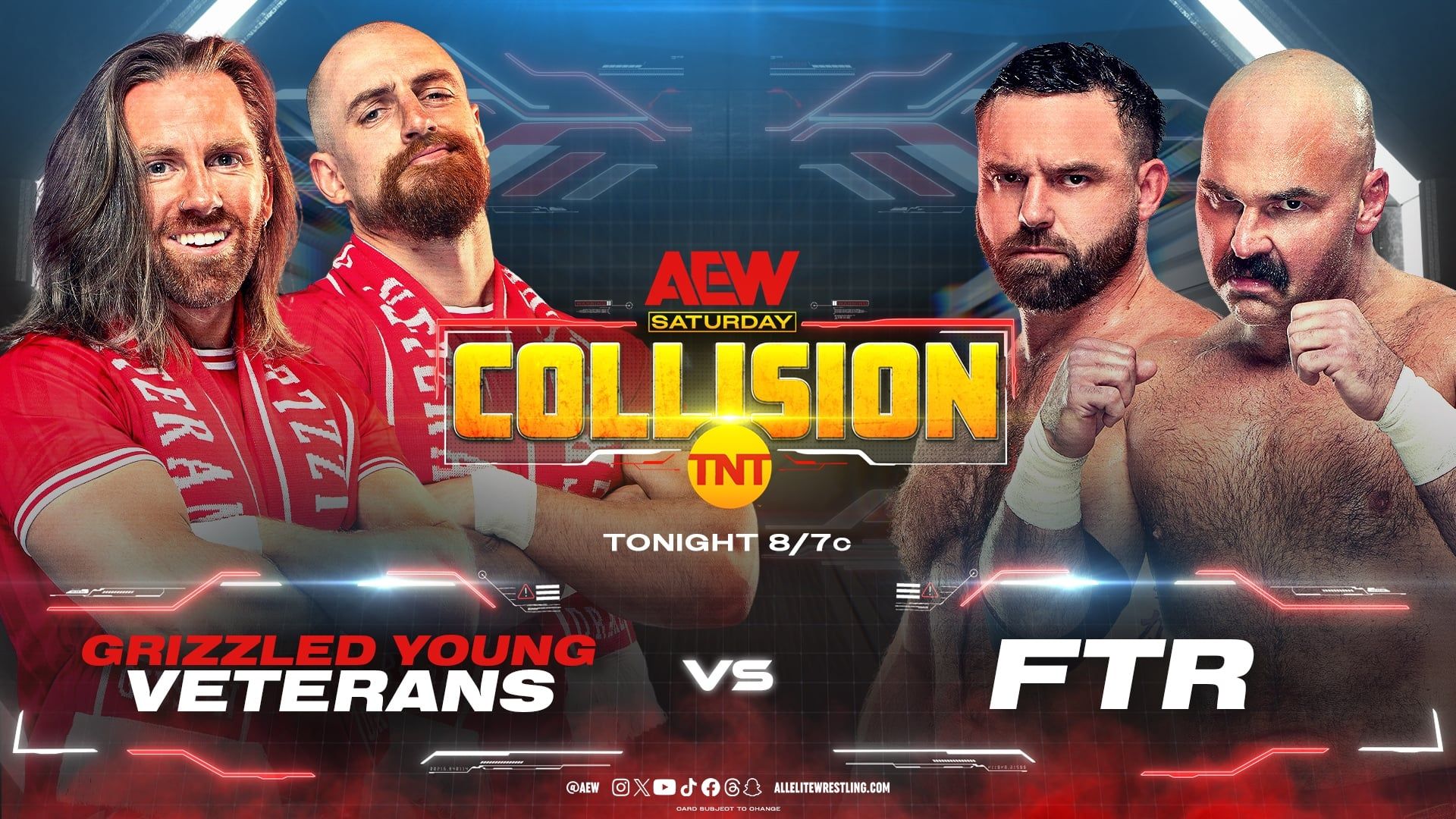 AEW Collision background