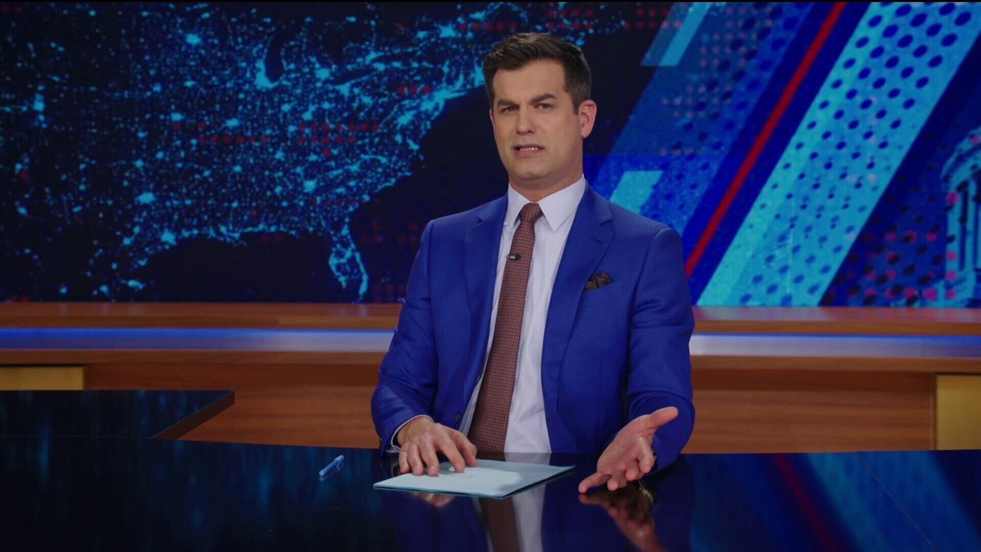 The Daily Show background