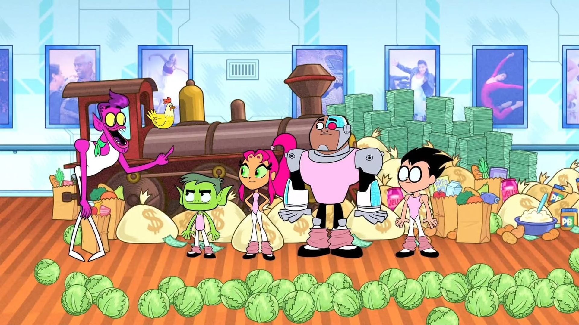 Teen Titans Go! background