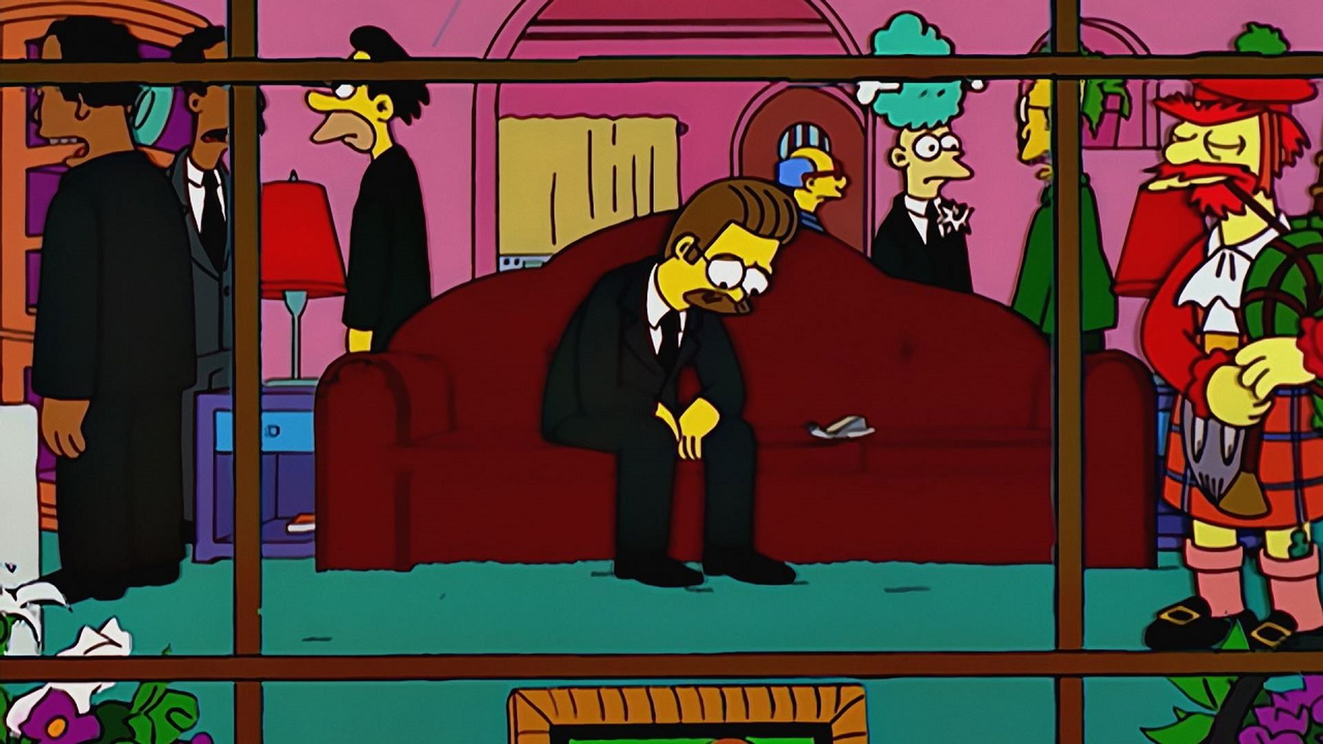 The Simpsons background