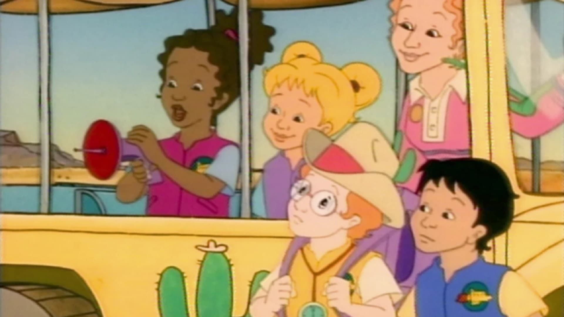 The Magic School Bus background