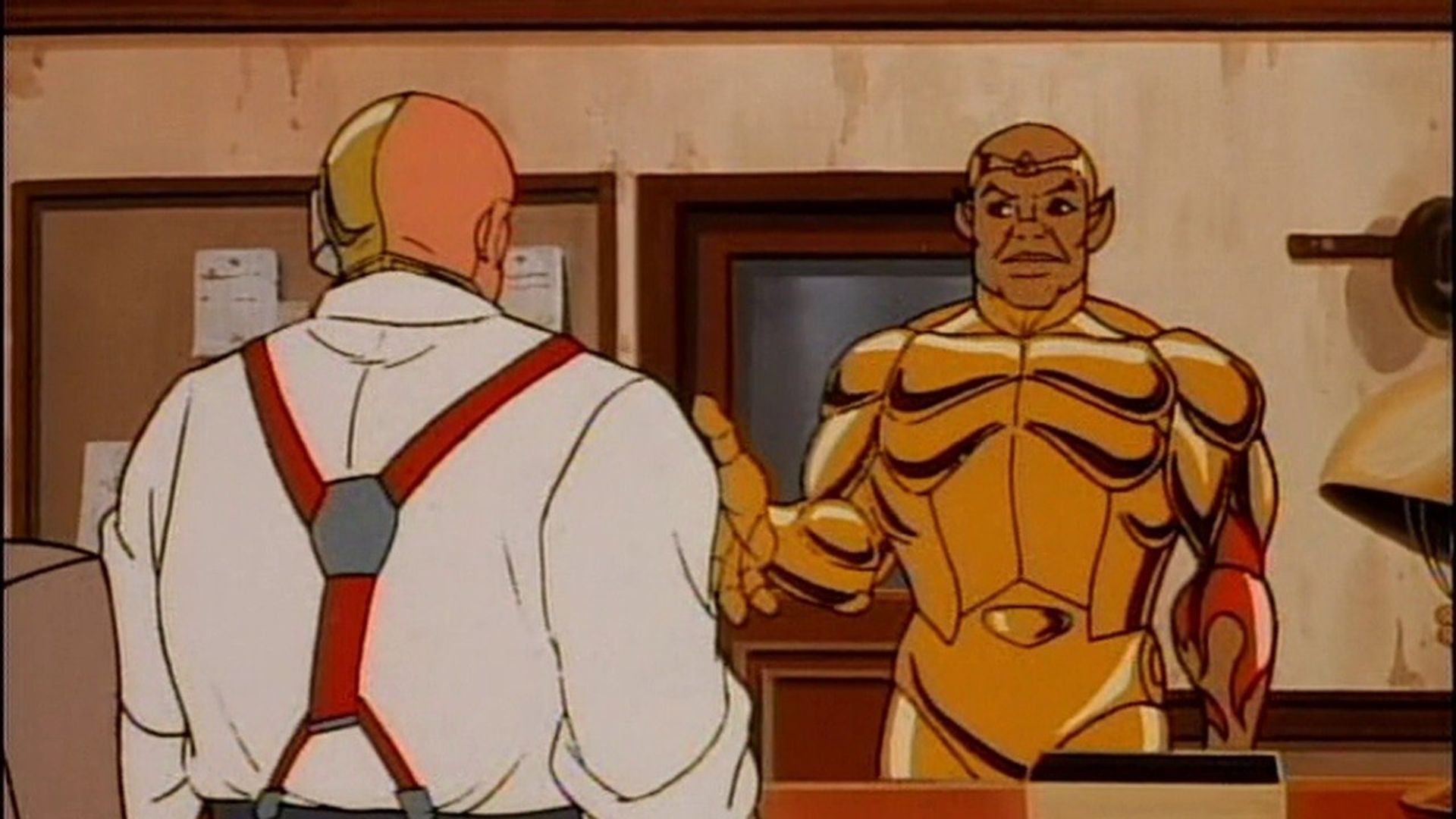 Silverhawks background