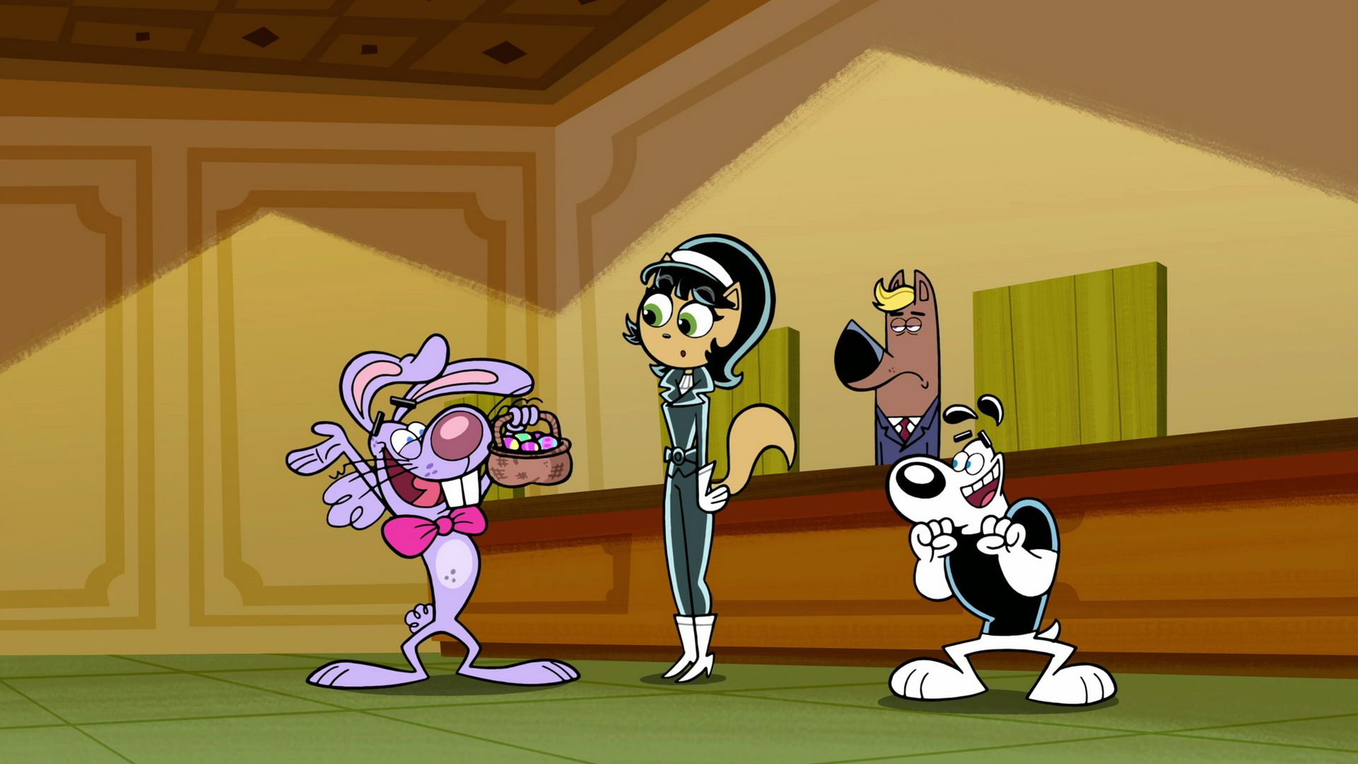 T.U.F.F. Puppy background