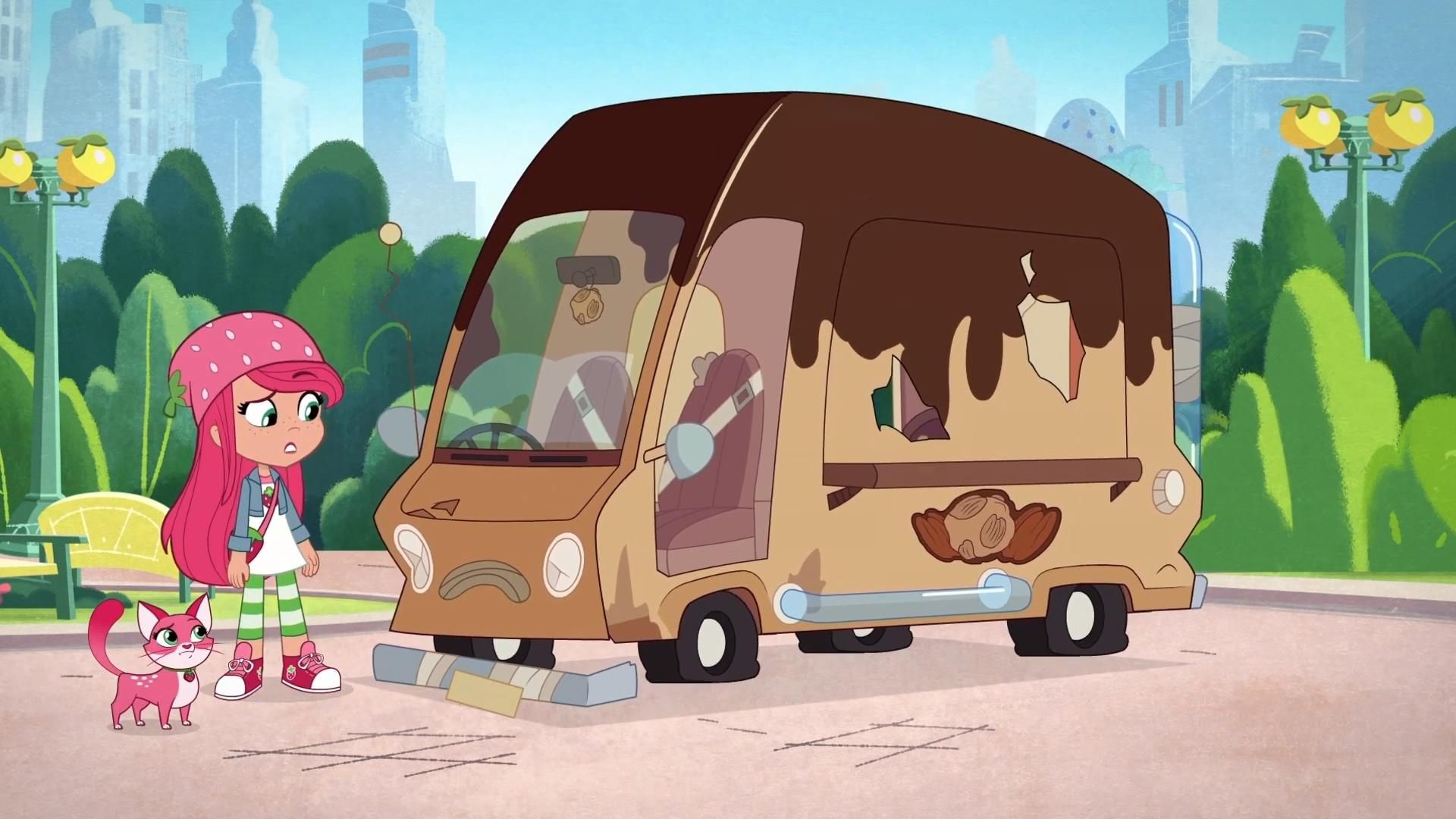 Strawberry Shortcake: Berry in the Big City background