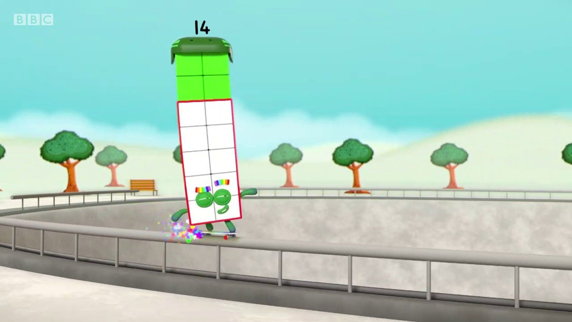 Numberblocks background
