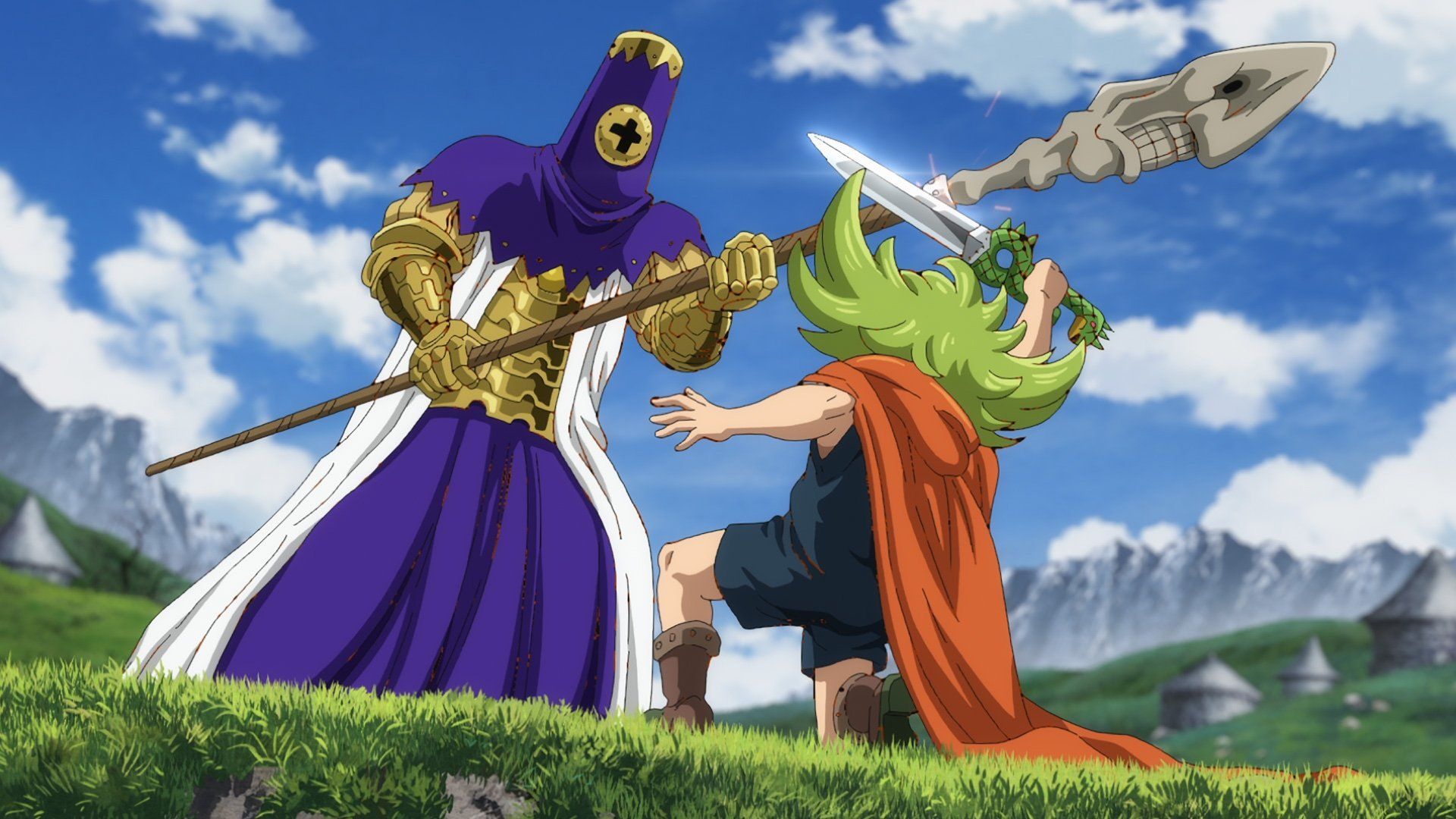 The Seven Deadly Sins: Four Knights of the Apocalypse background