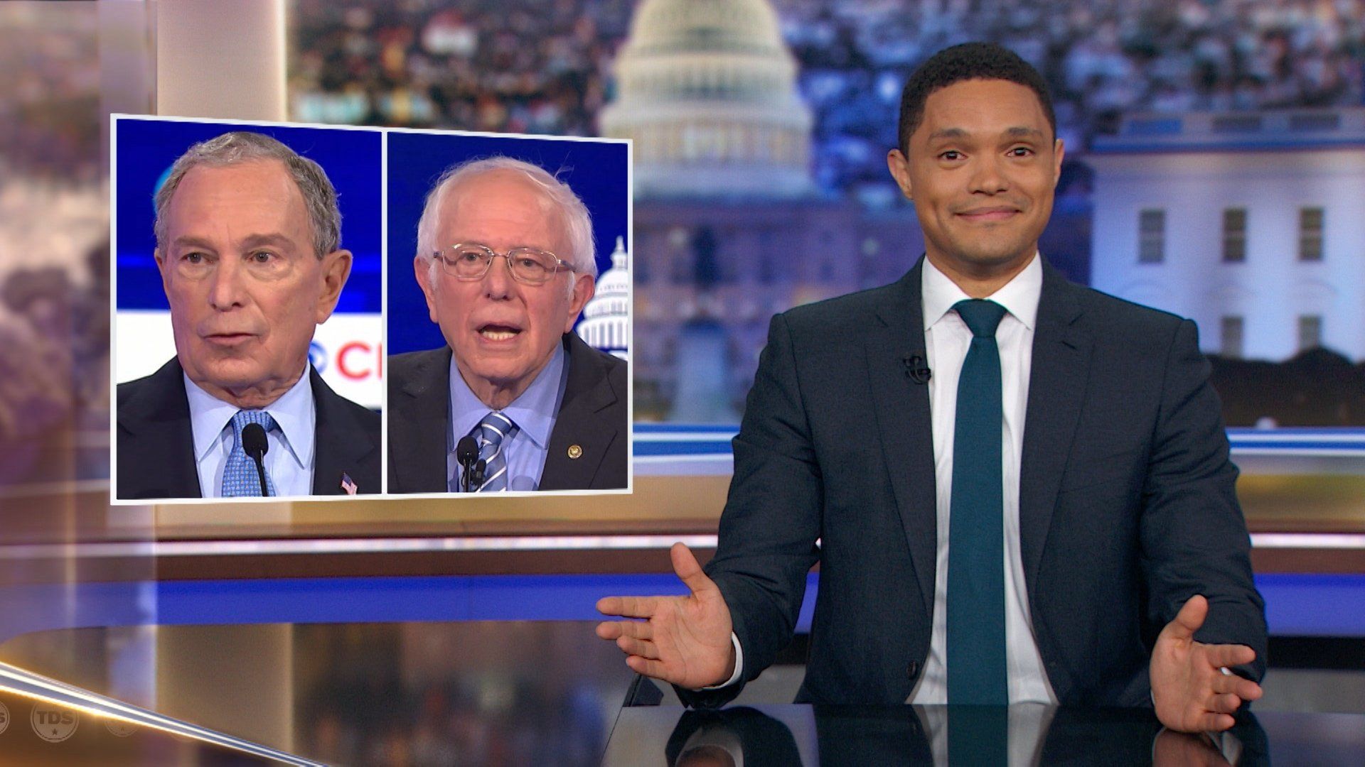 The Daily Show background
