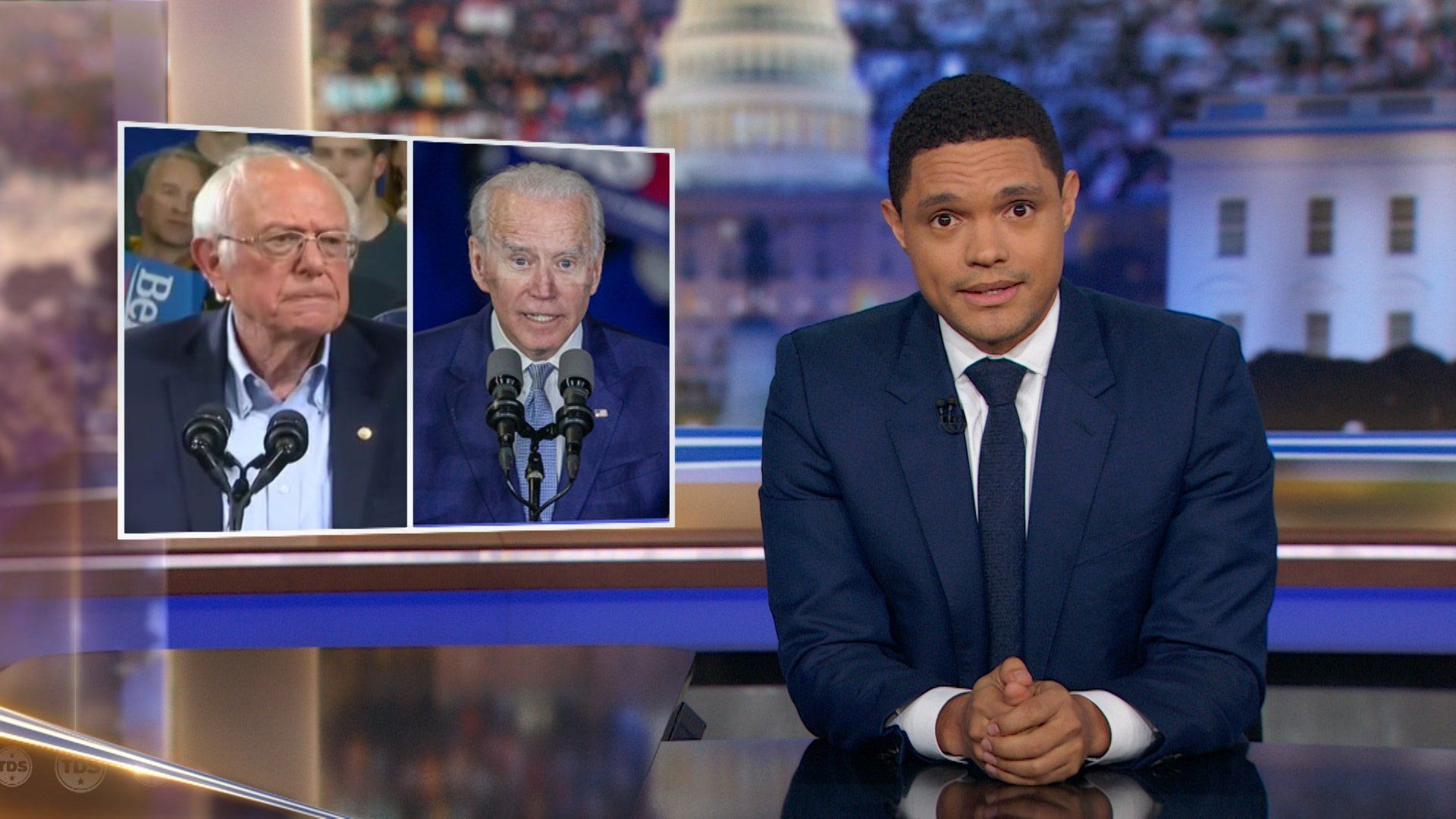 The Daily Show background