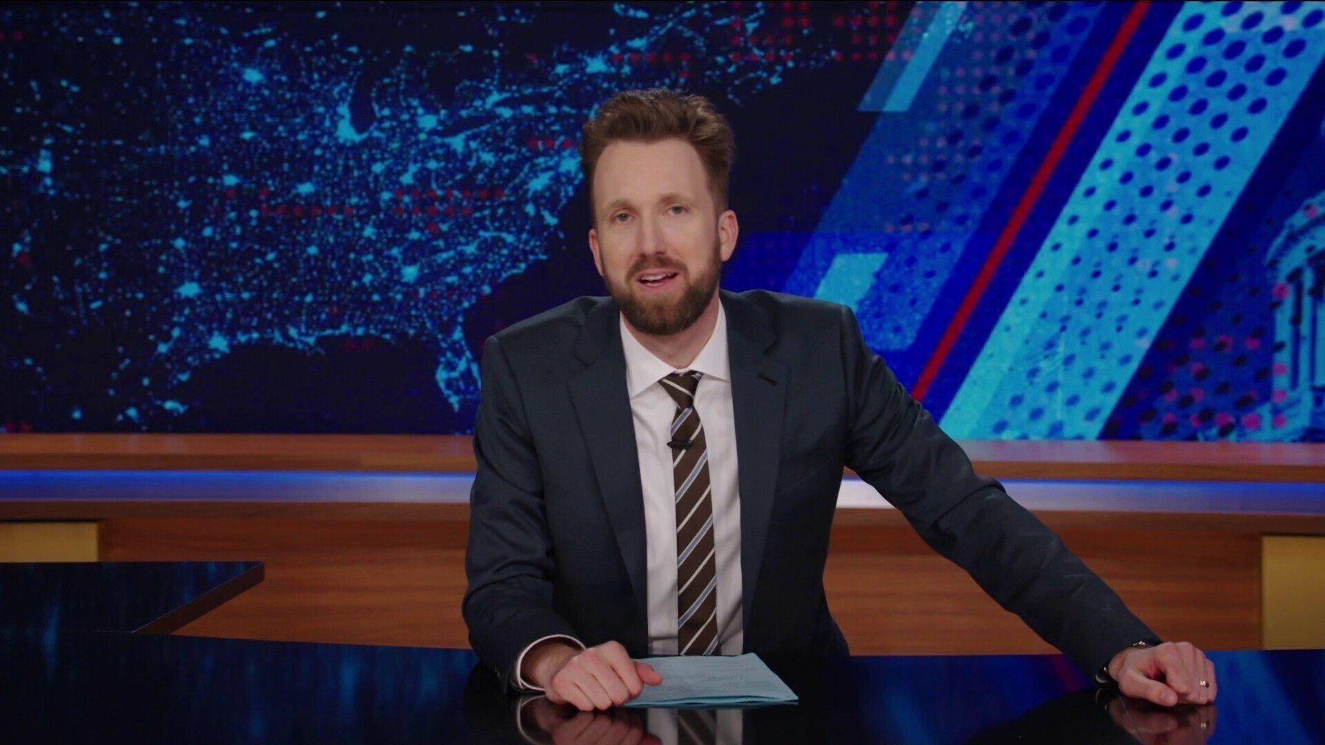 The Daily Show background