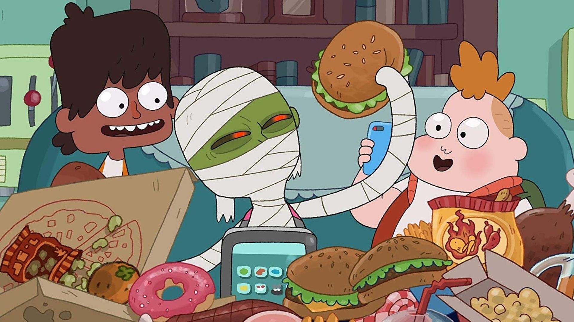 The Strange Chores background
