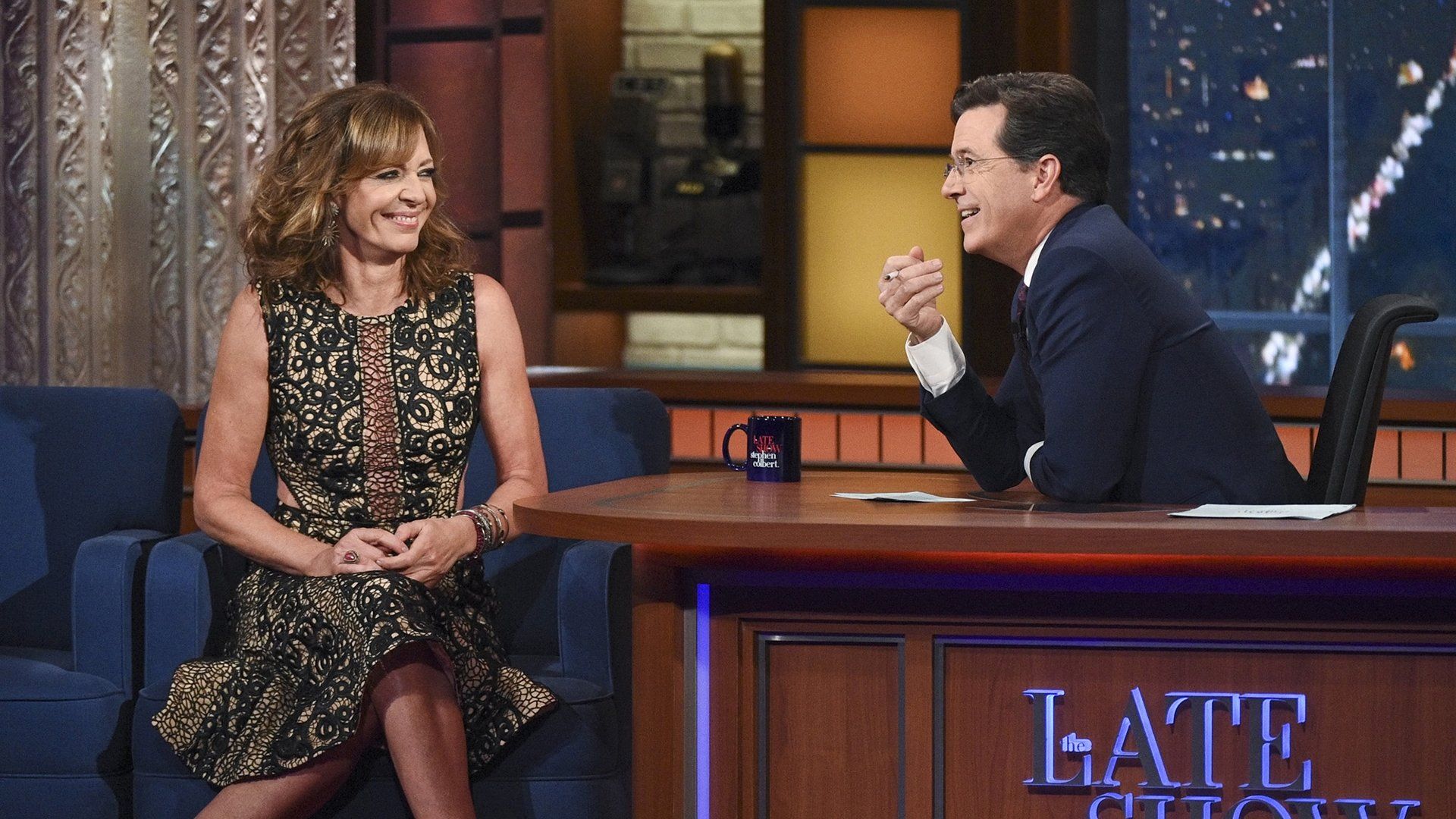 The Late Show with Stephen Colbert background