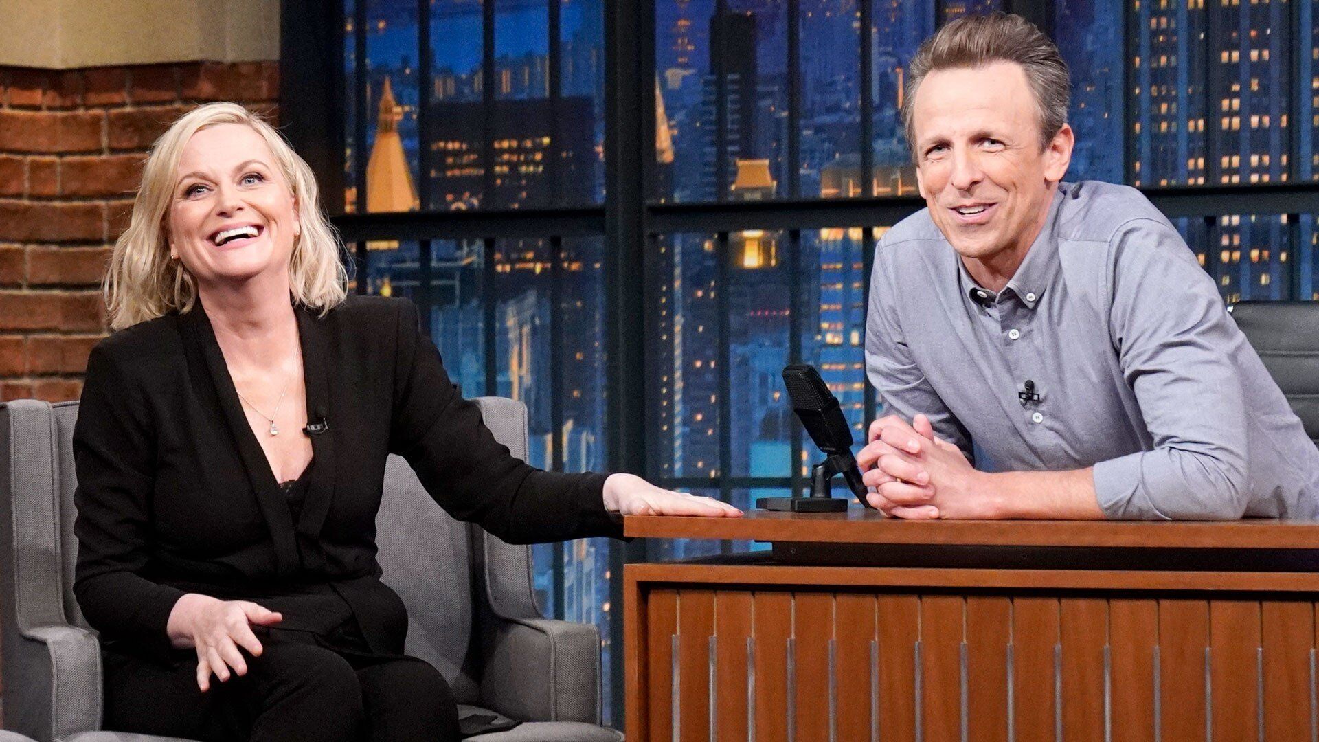 Late Night with Seth Meyers background