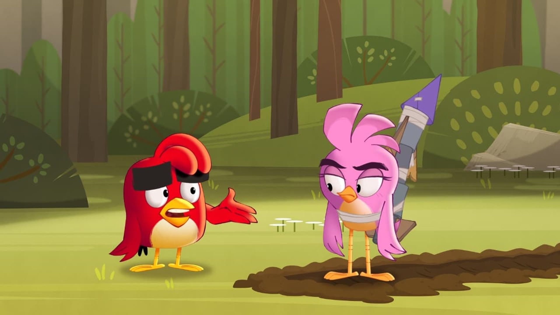 Angry Birds: Summer Madness background
