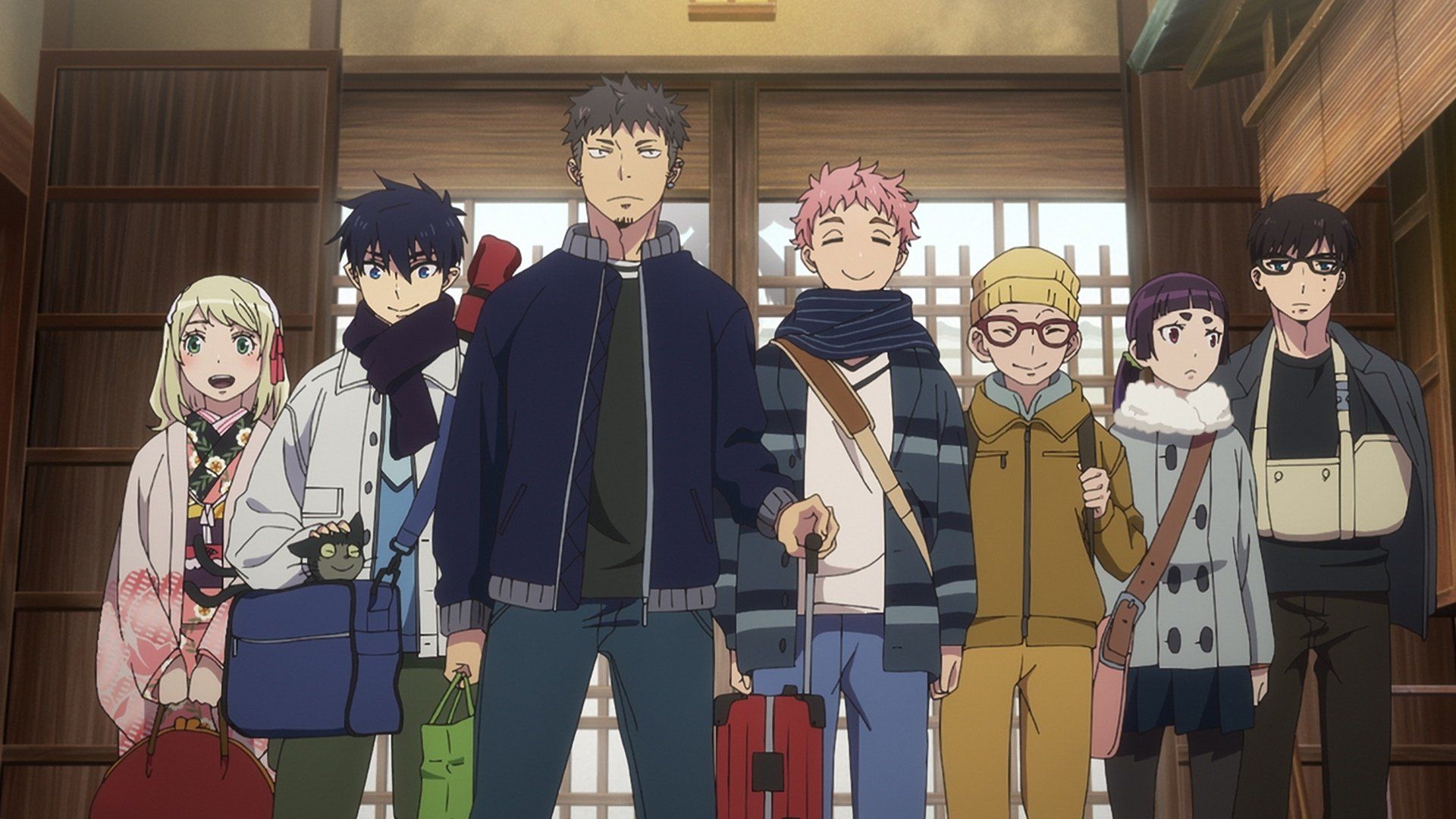 Blue Exorcist background
