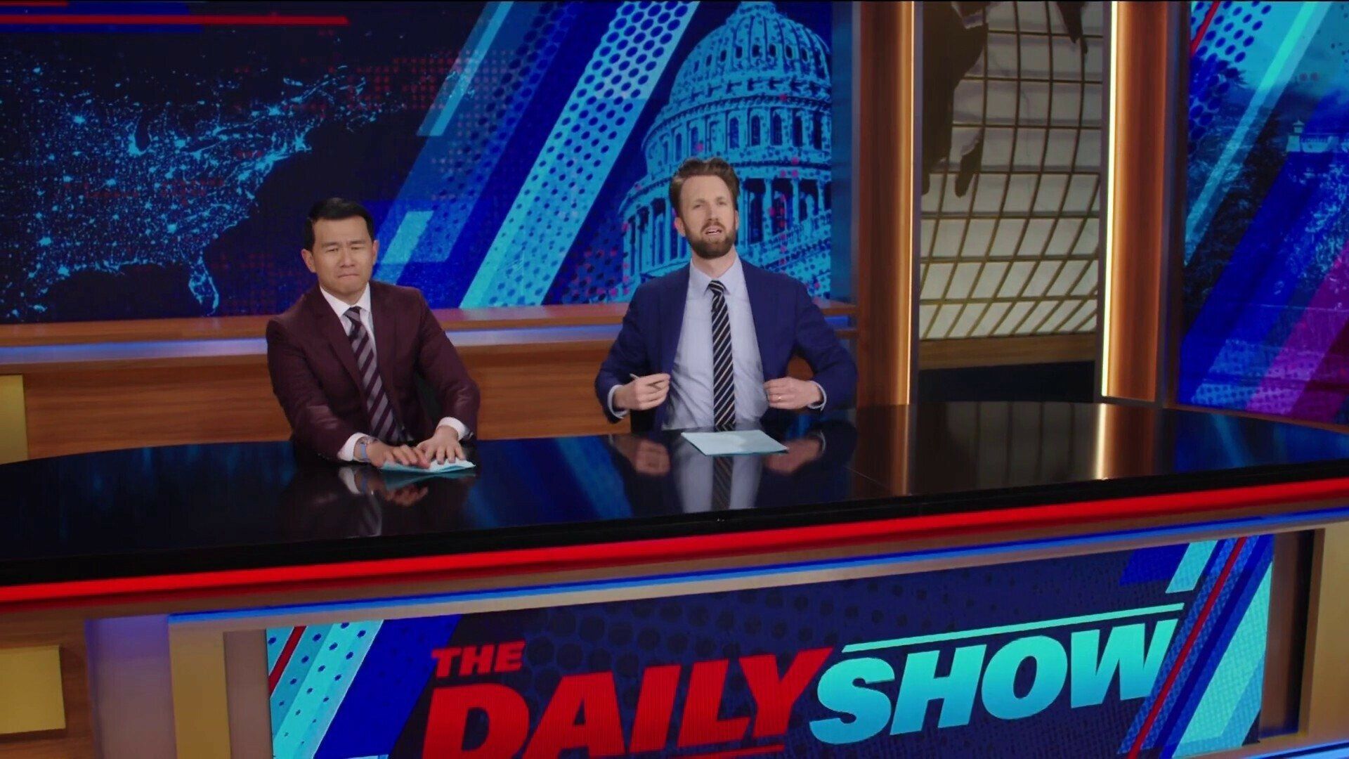 The Daily Show background