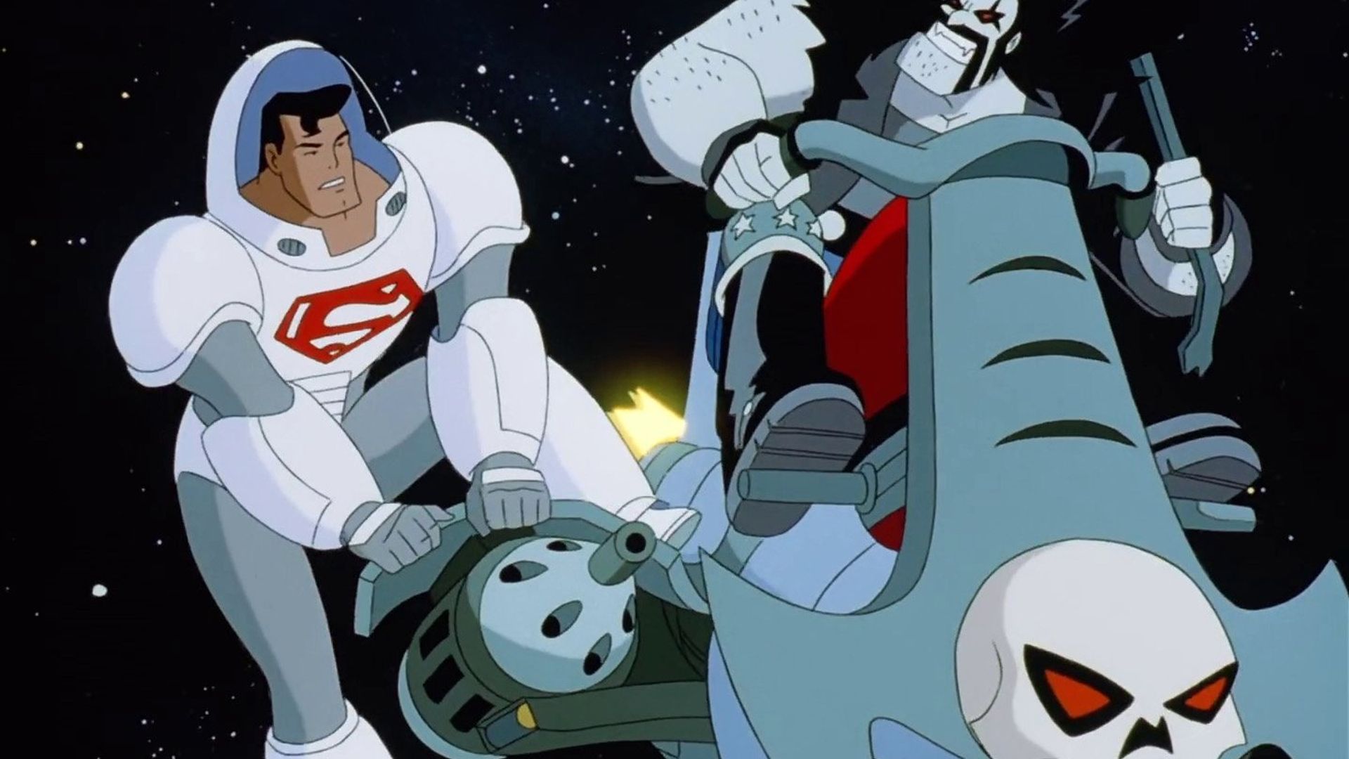 Superman: The Animated Series background